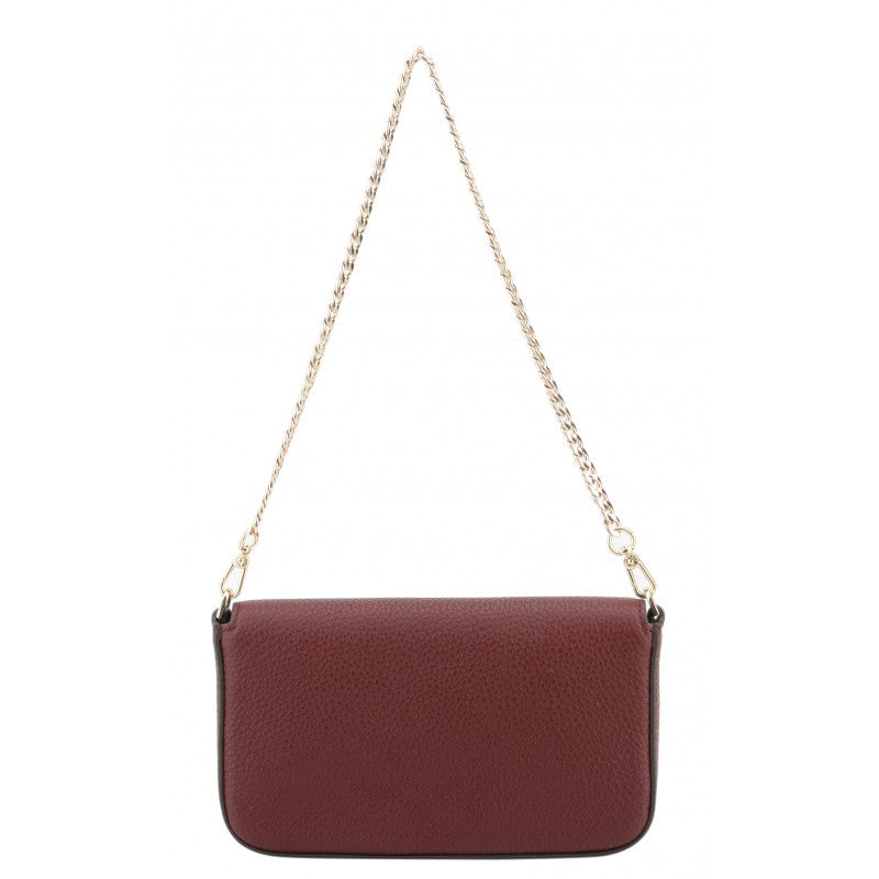 Clutch bag - calfskin POURCHET Red