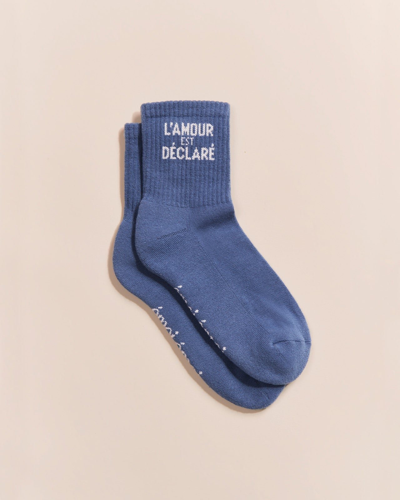 Les chaussettes l'amour est déclaré EMOI EMOI Bleu