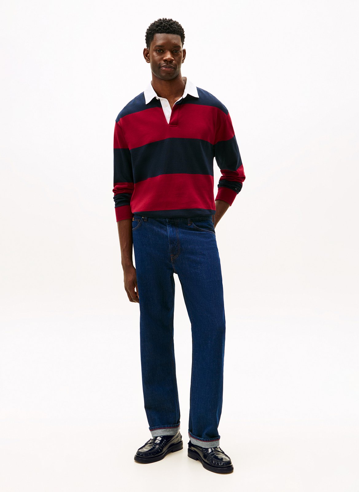 Patent leather loafers TOMMY HILFIGER Black