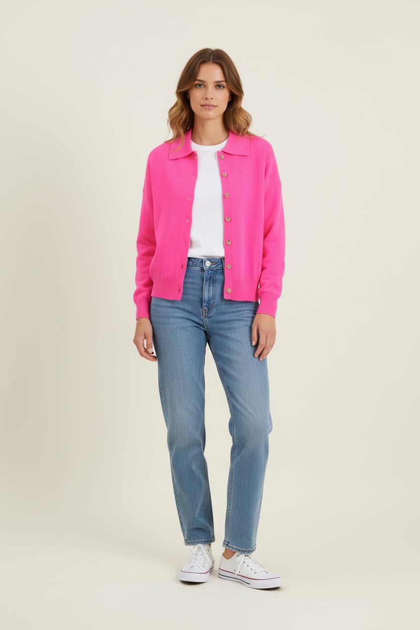 Cardigan ABSOLUT CASHMERE - Seconde main Pink