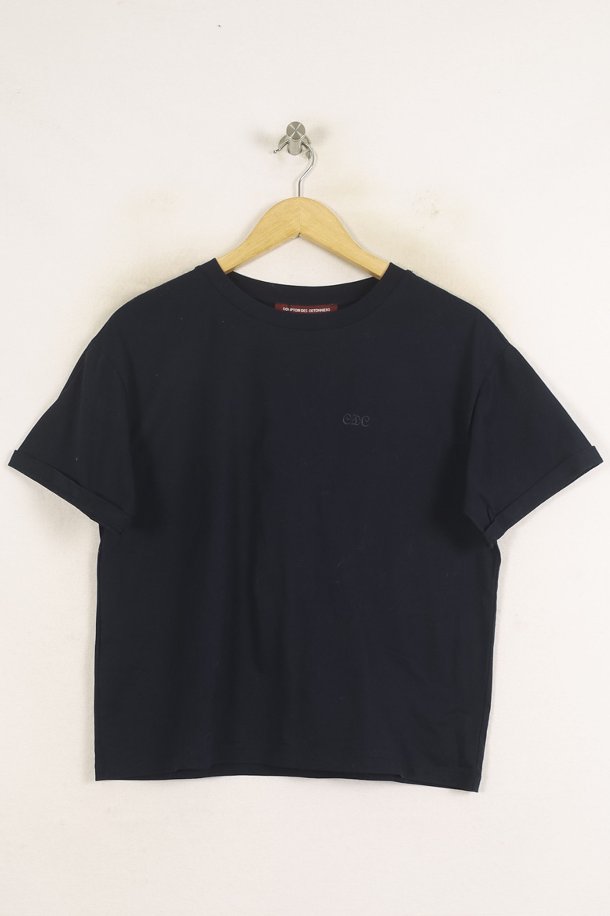 Tommy Badge T-shirt COMPTOIR DES COTONNIERS - Seconde main Blue