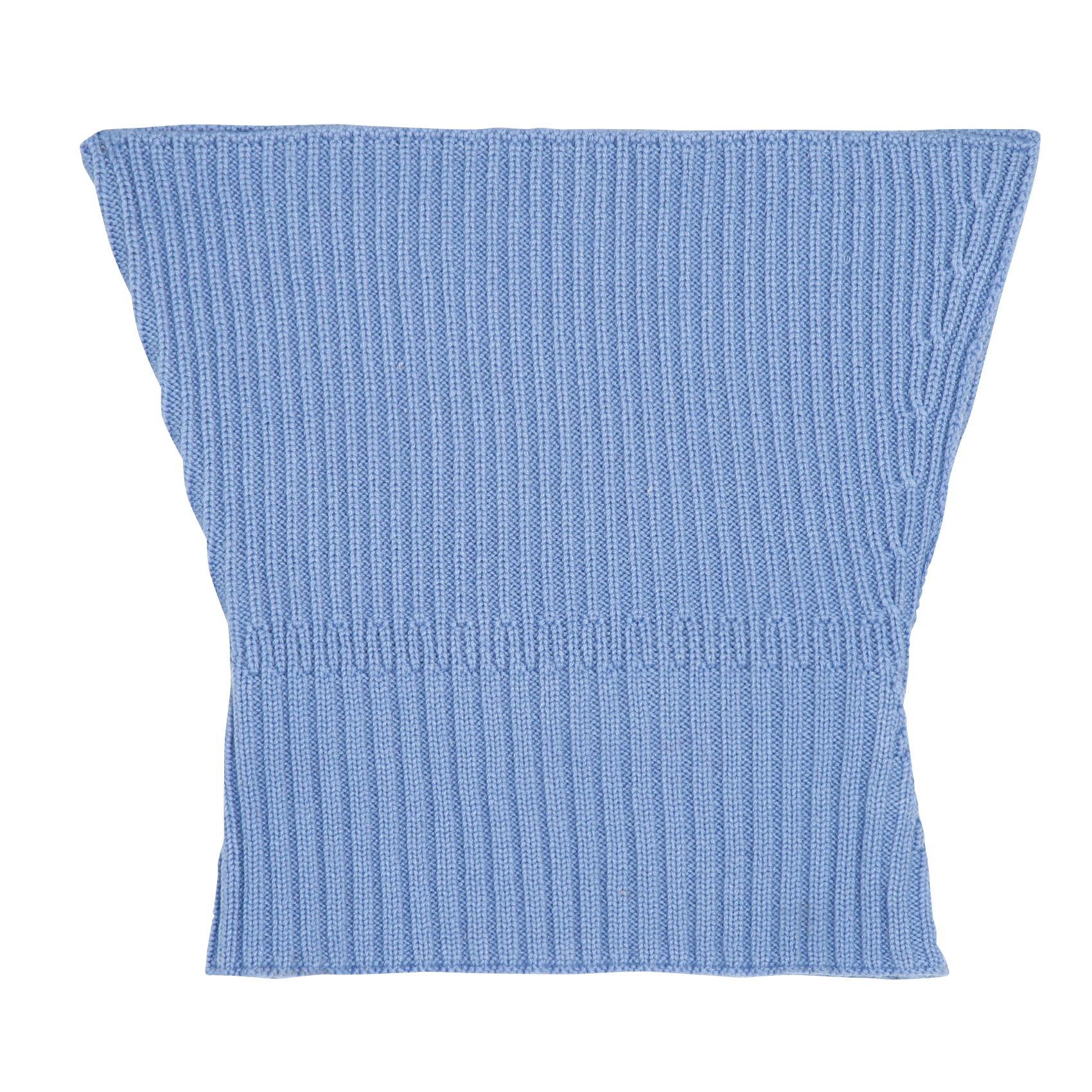 Cache cou côtelé uni TARA JARMON Bleu