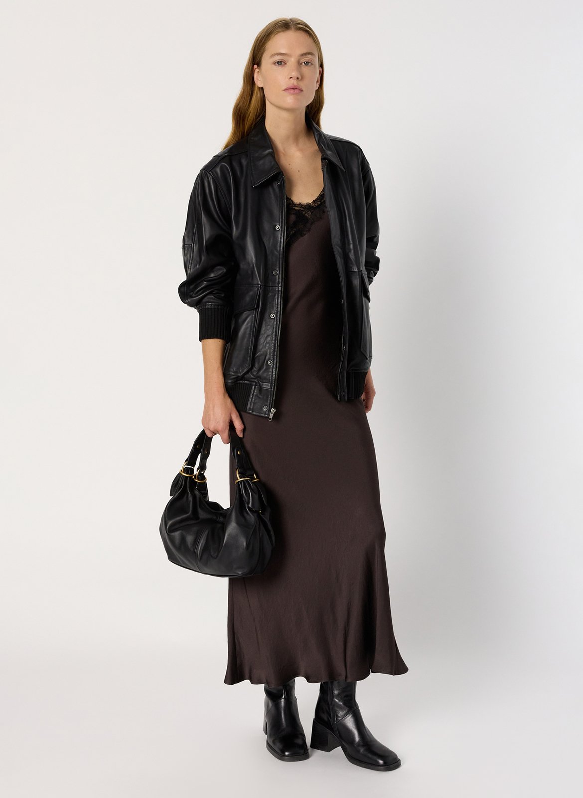 Sac en cuir GERARD DAREL Noir