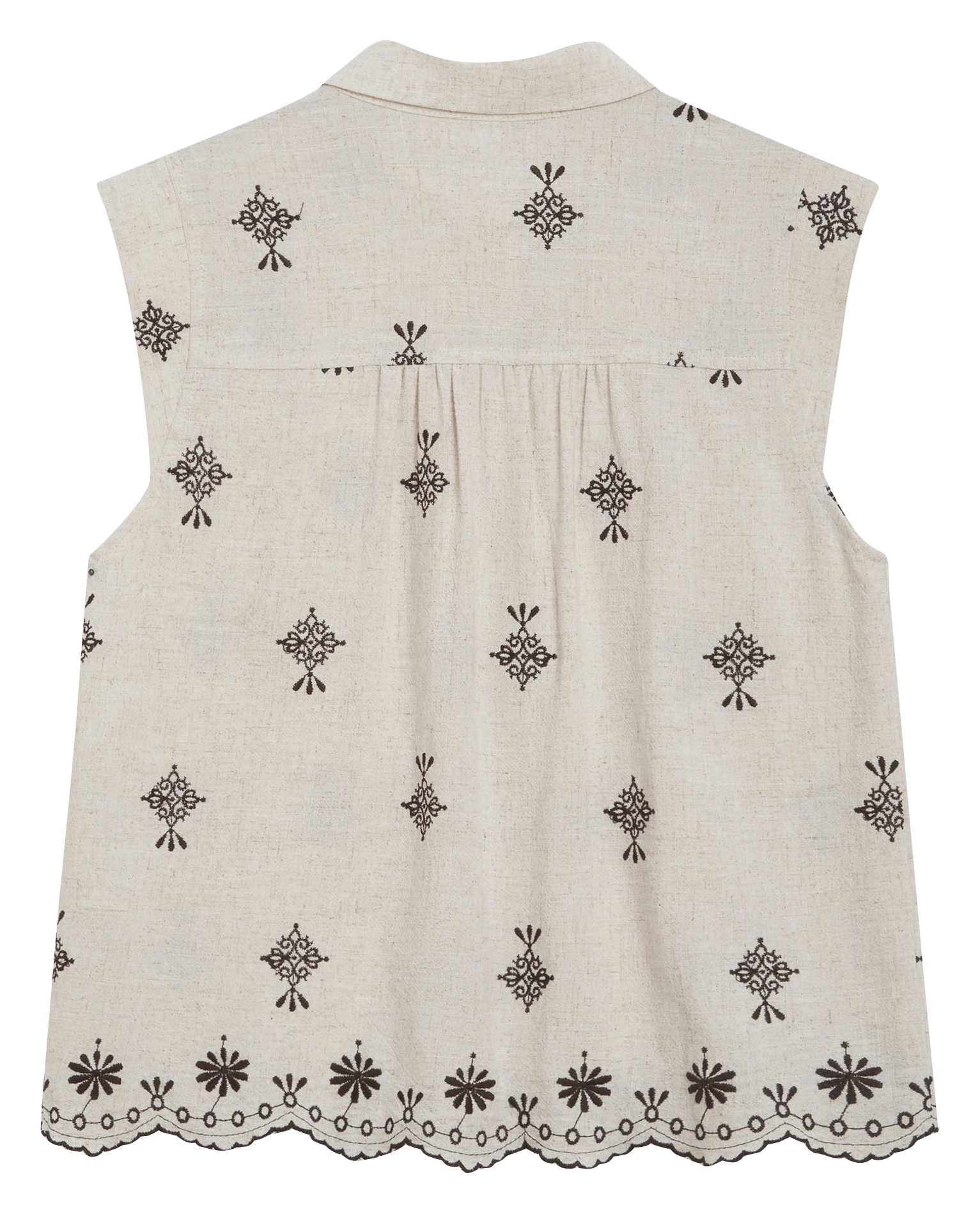 Blouse col classique  GRACE ET MILA Marron