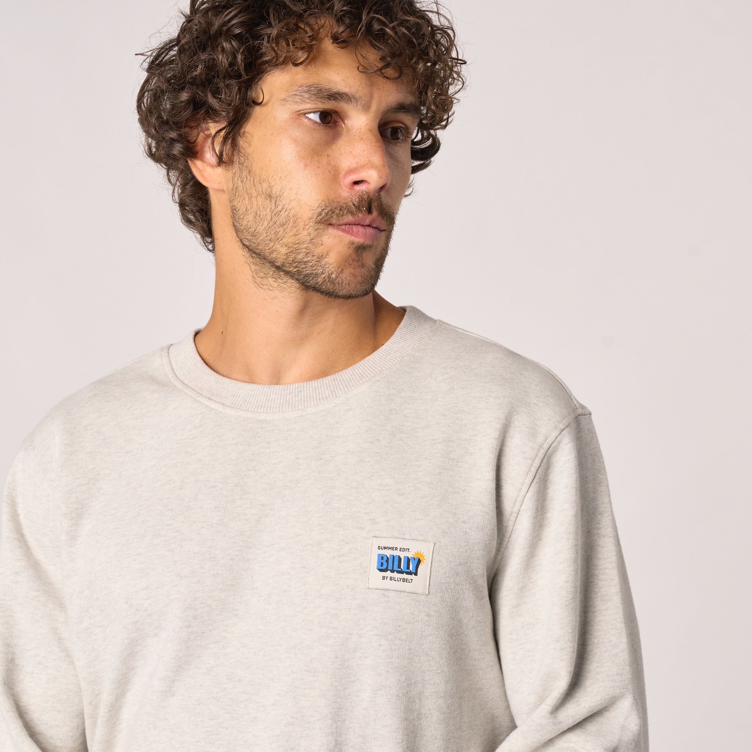 Vintage organic cotton sweatshirt Grey