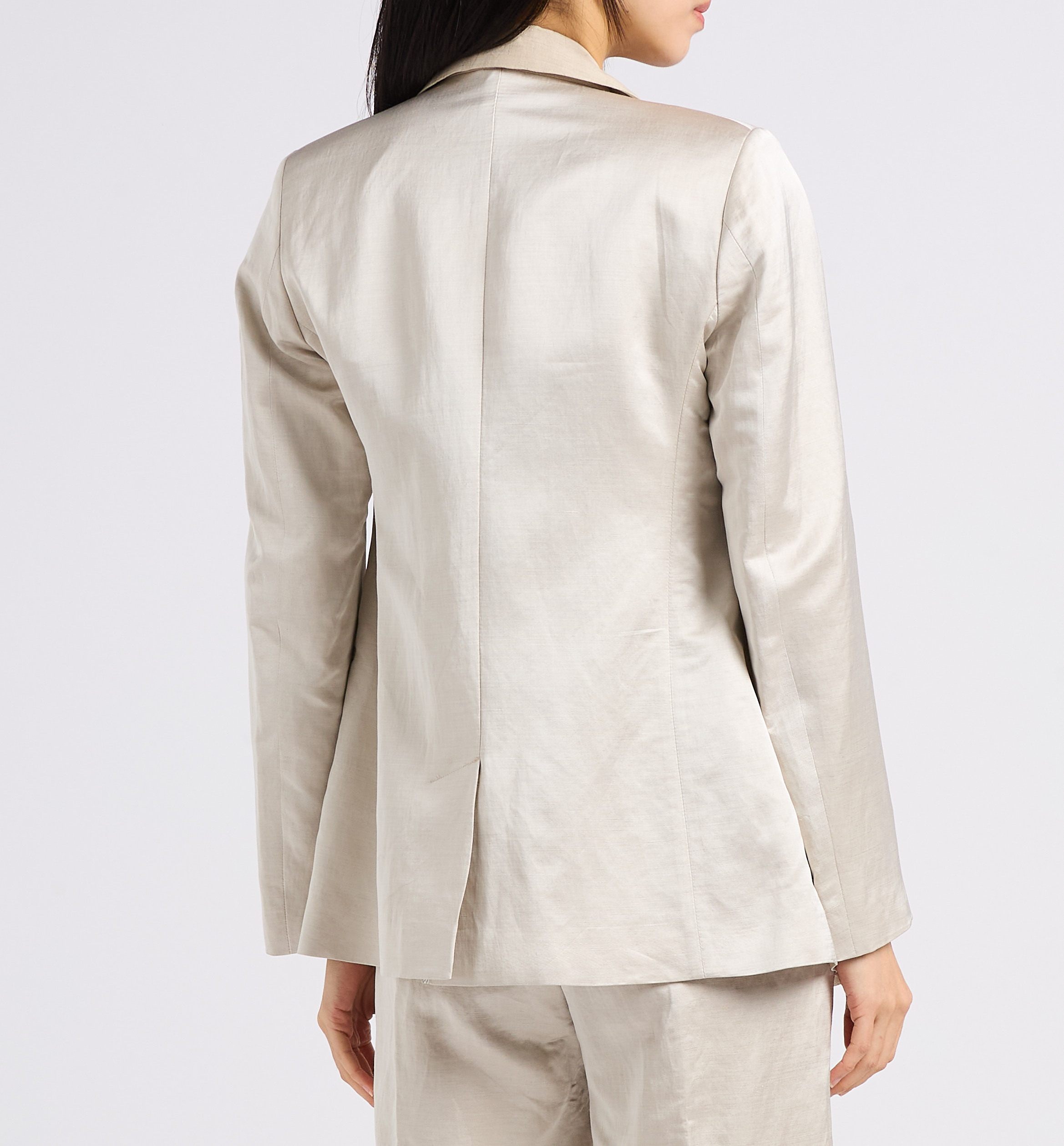 Veste de tailleur satinée  DIEGA Beige