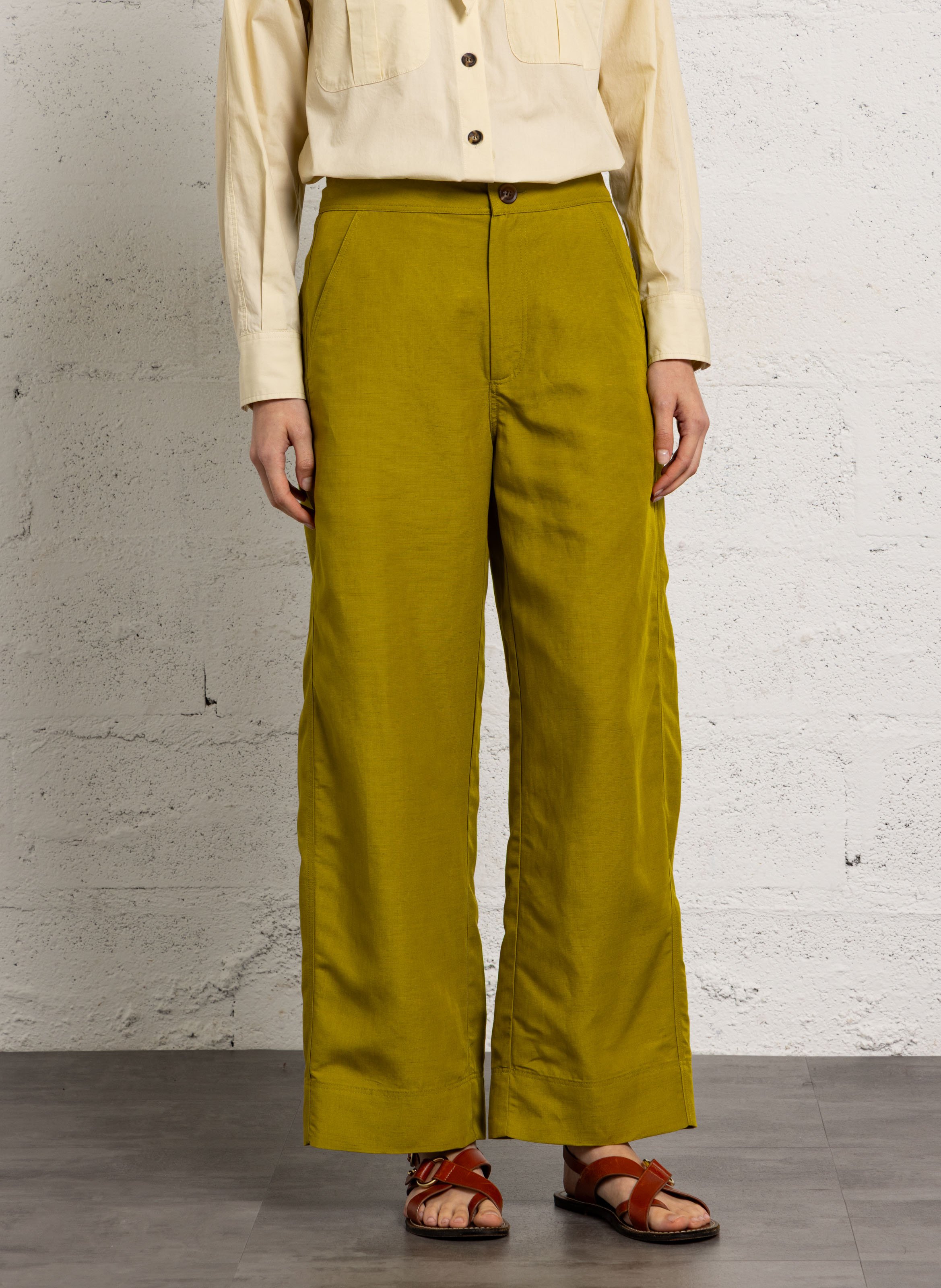 Pantalon large SOEUR Vert