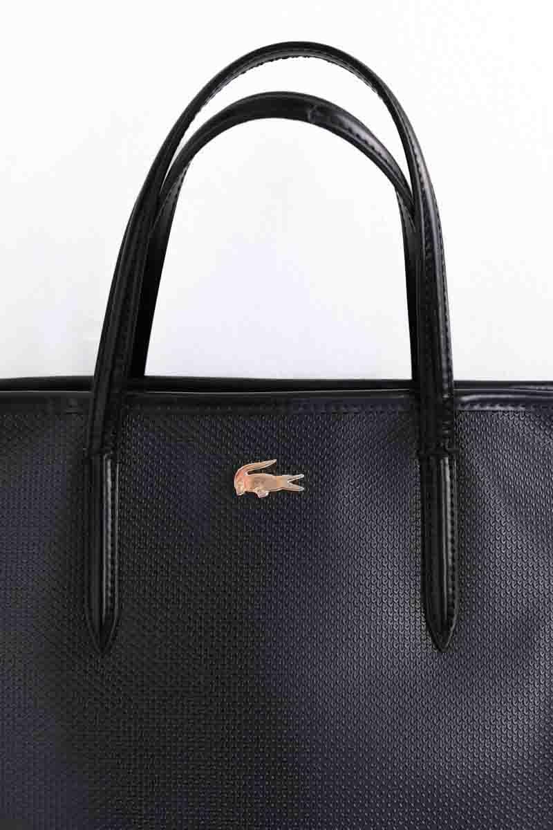 Handbag LACOSTE - SECONDE MAIN Black