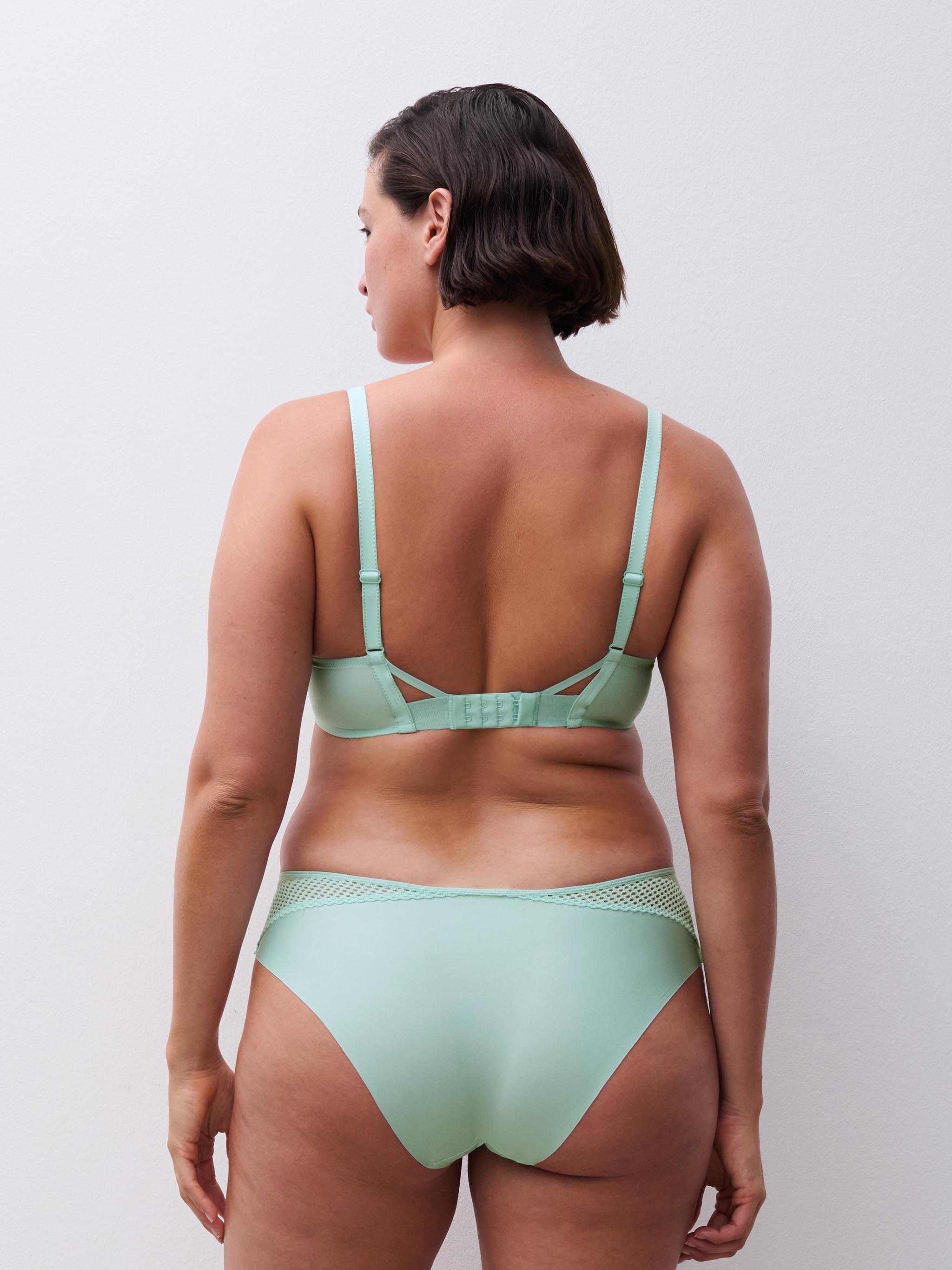 Plunge cup bra CHANTELLE PULP Green