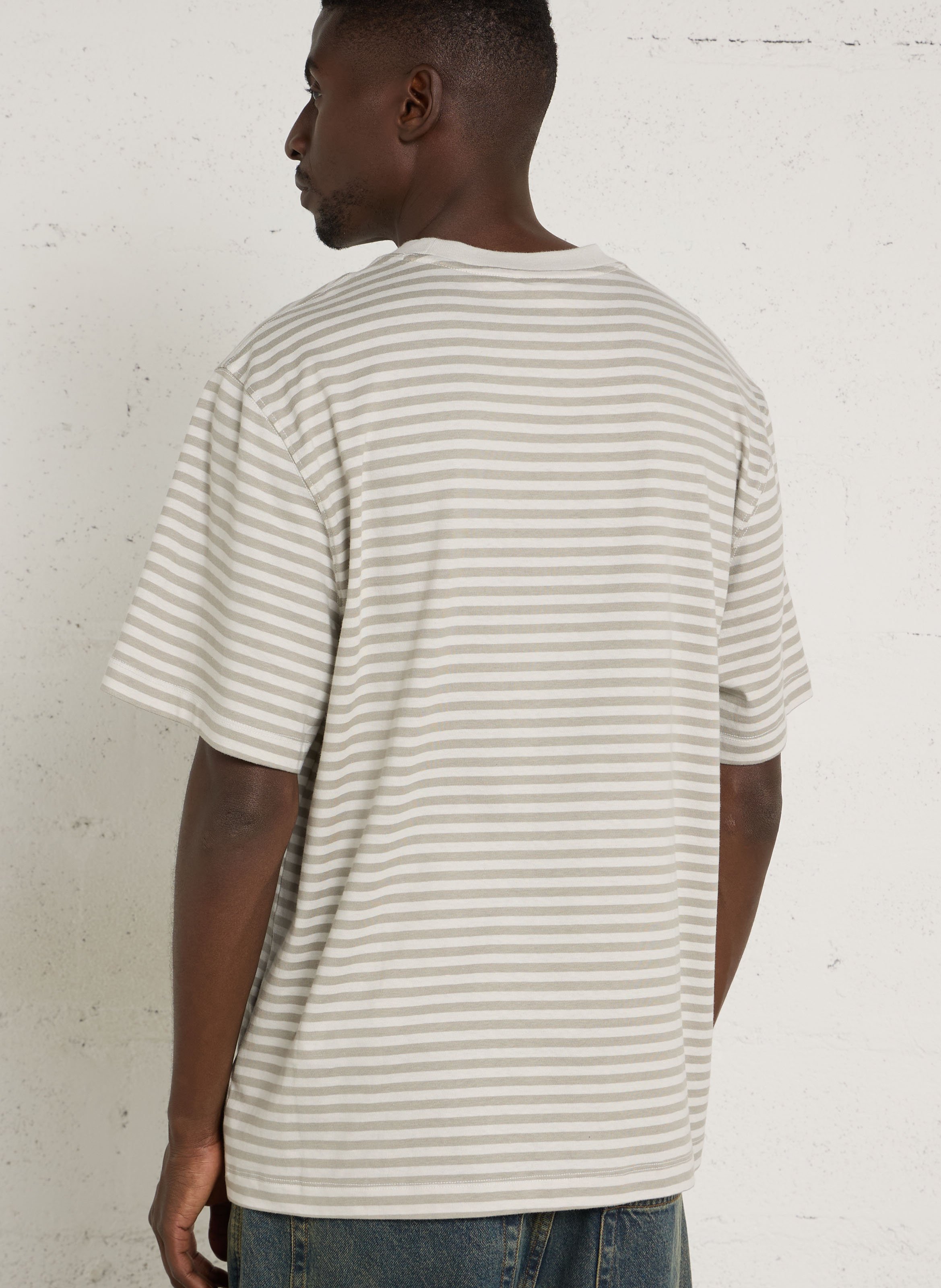 Tee-shirt oversize en coton THE NORTH FACE Gris