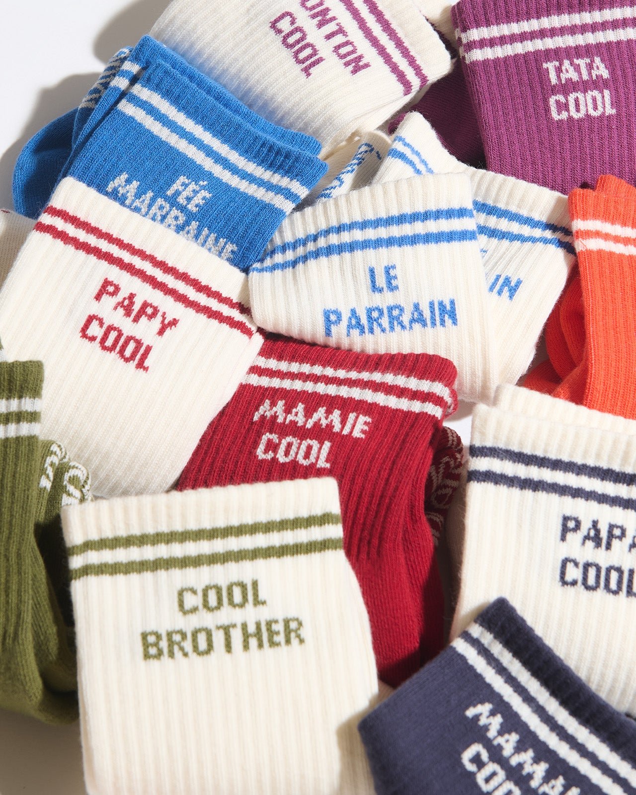 Cool Brother Socks EMOI EMOI White