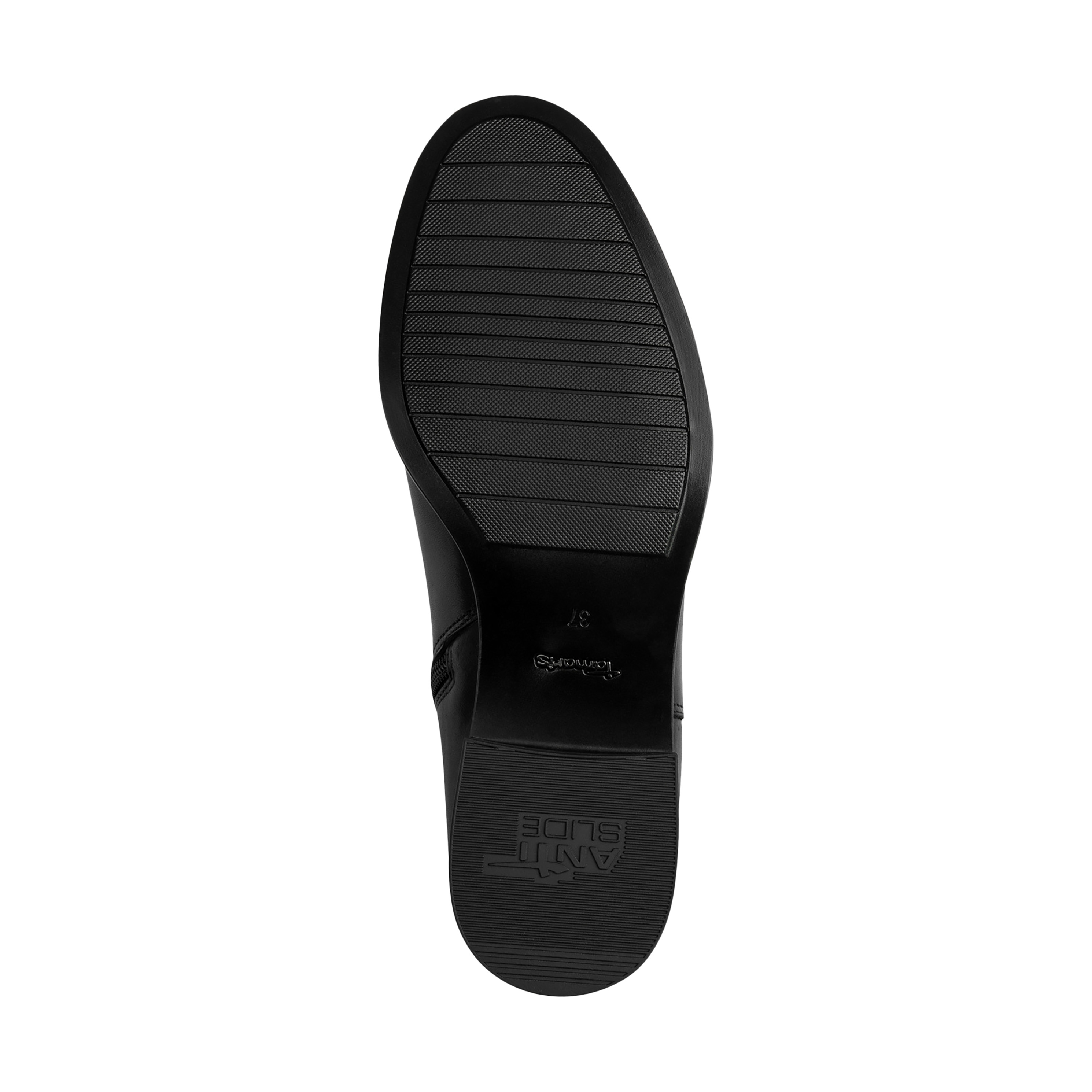 Leather ankle boot TAMARIS Black