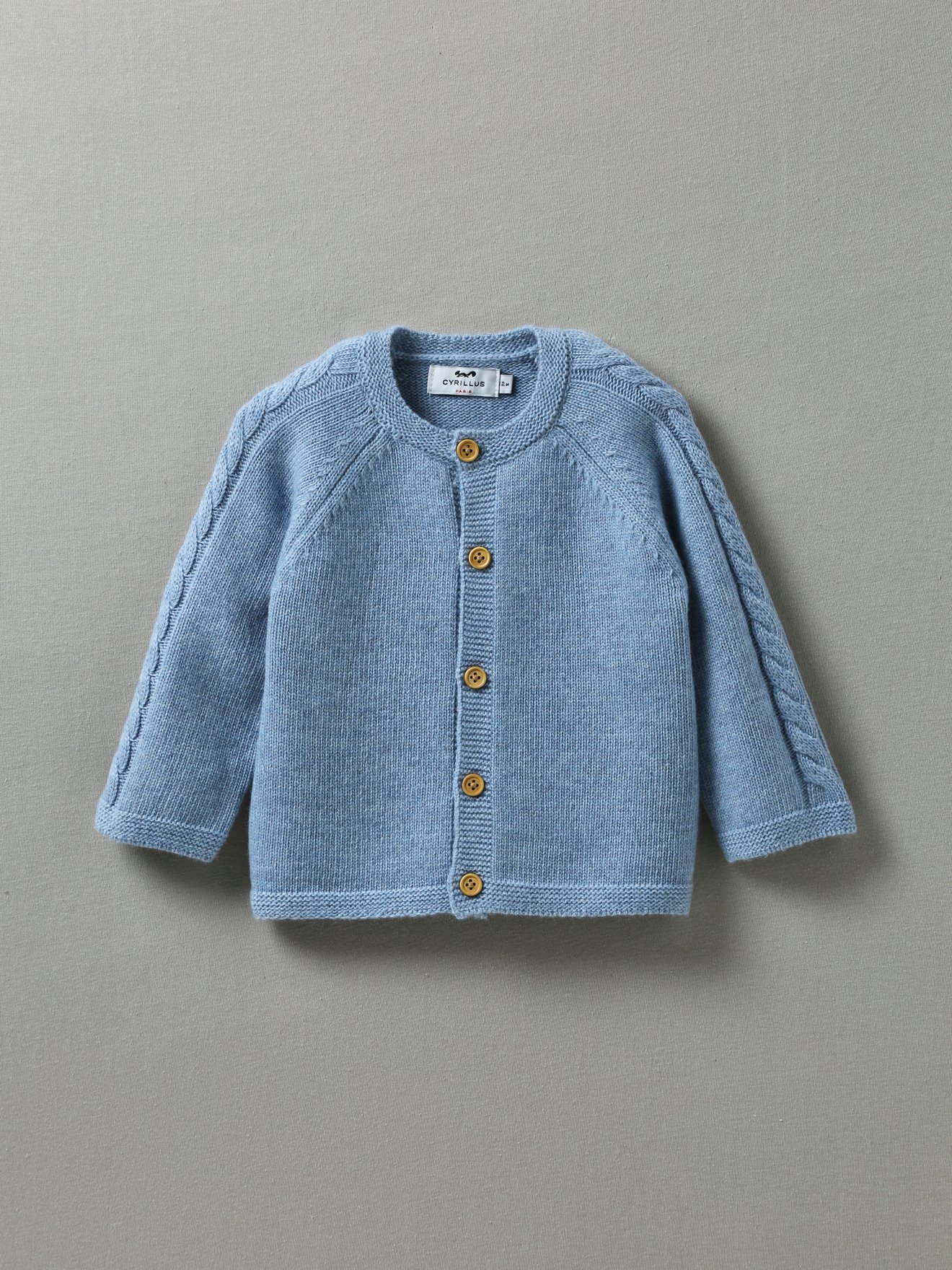 Cardigan discount bleu pastel