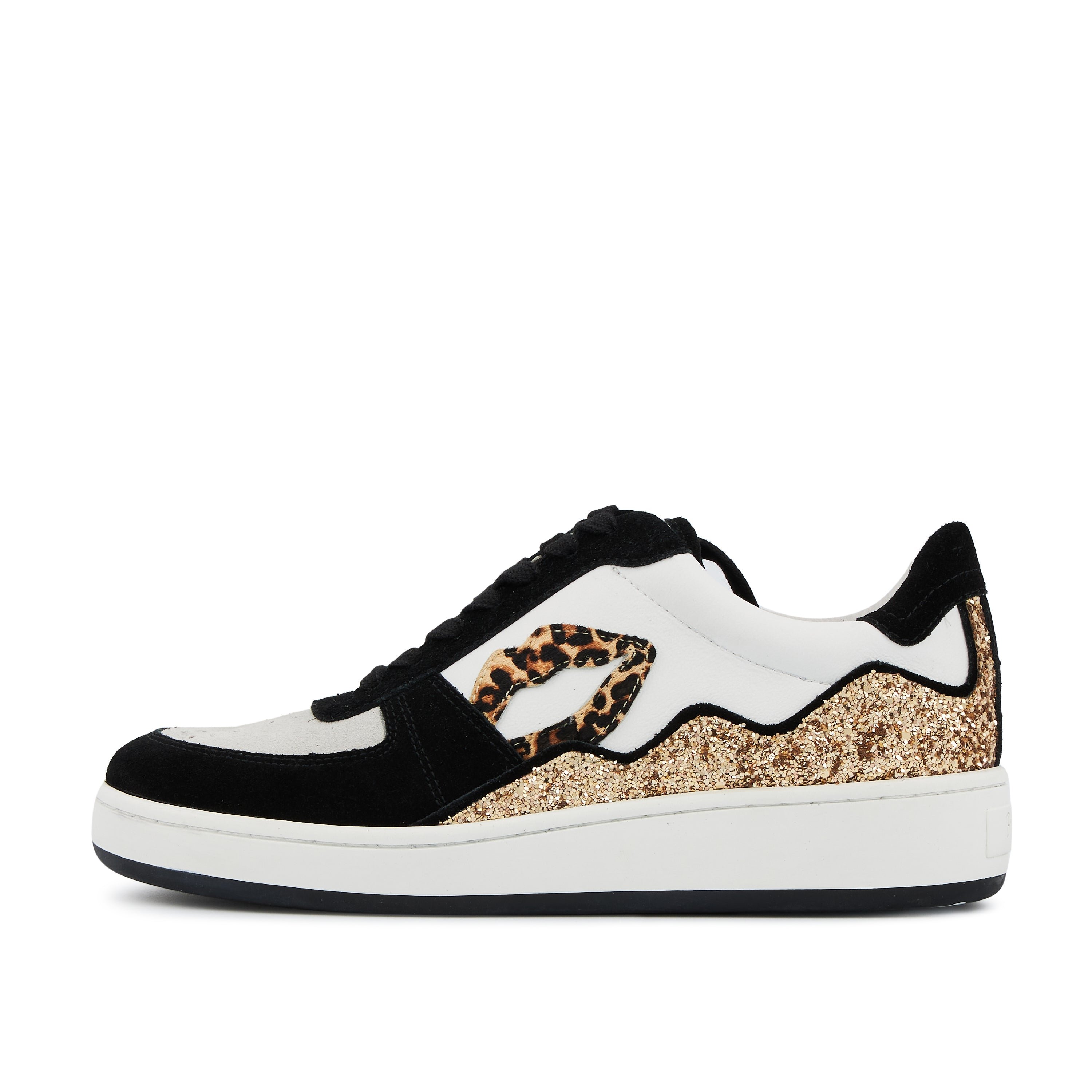 Leather sneakers BONS BAISERS PARIS White