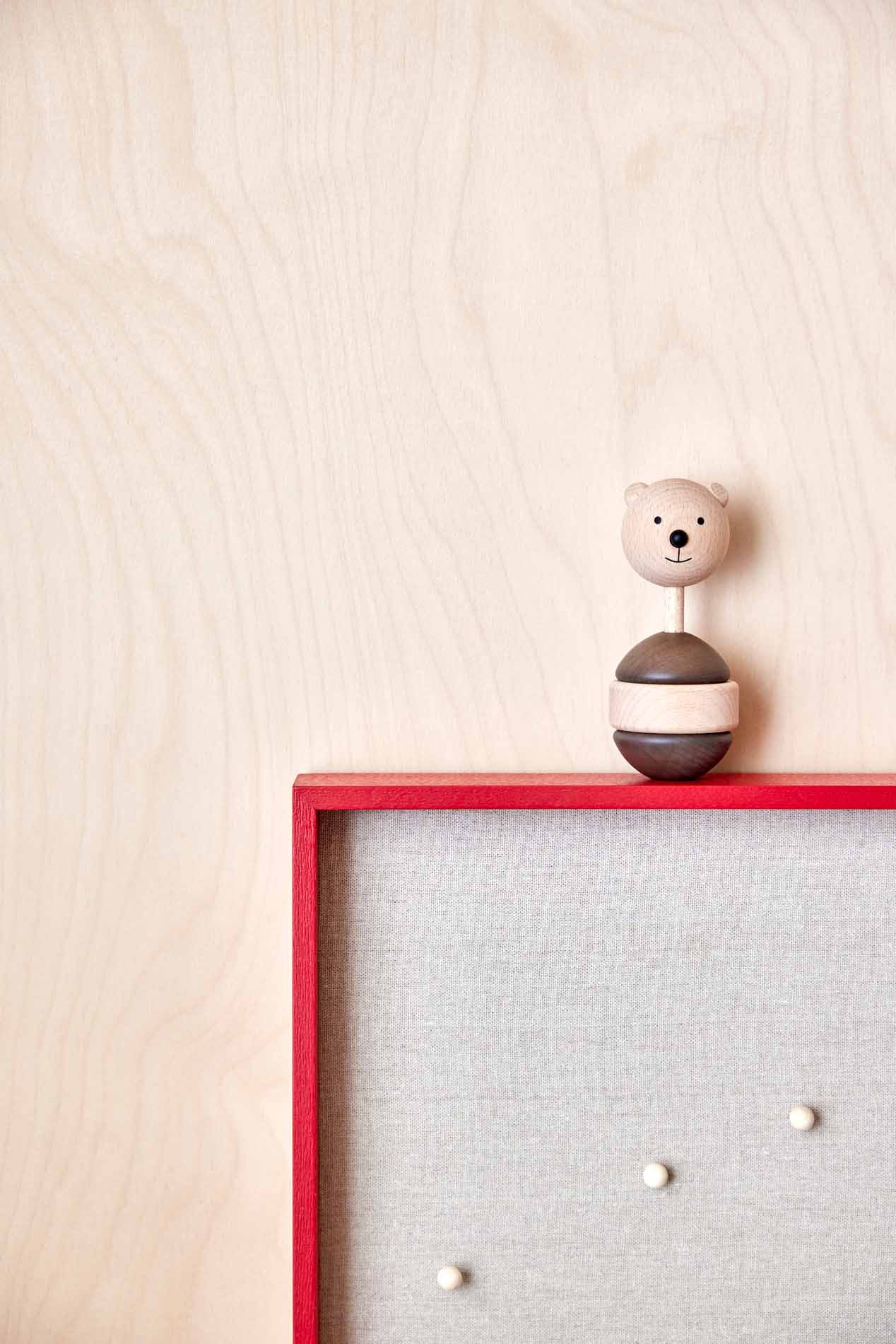 Wooden rattle OYOY LIVING DESIGN Brown