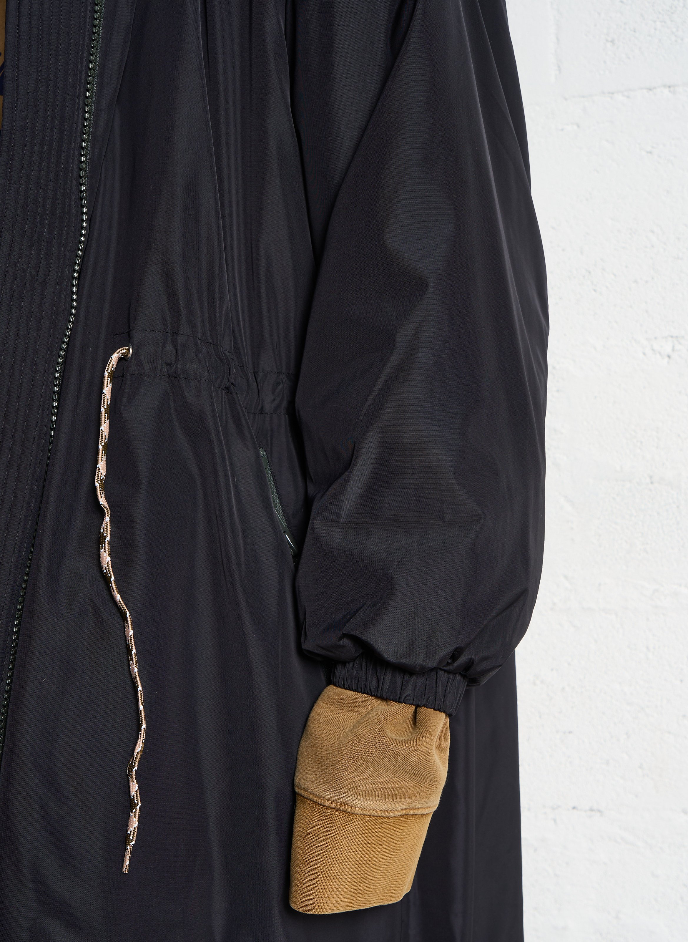 Manteau col montant BELLEROSE Bleu