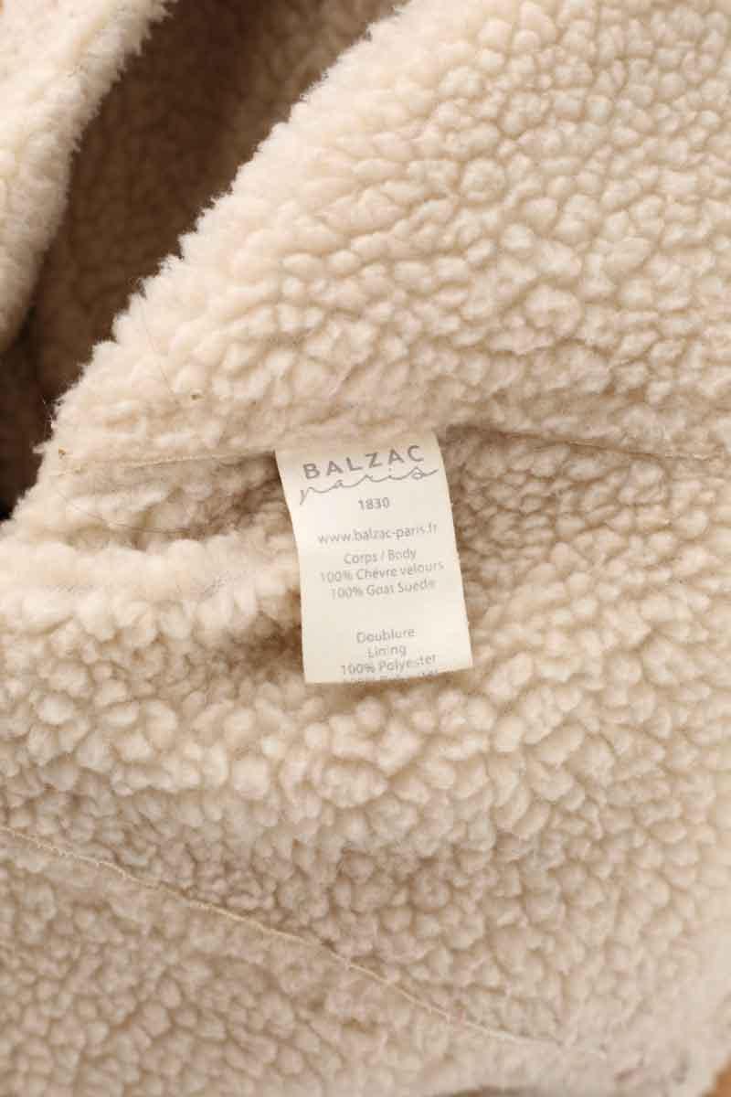 Velvet coat BALZAC PARIS - Seconde Main Brown