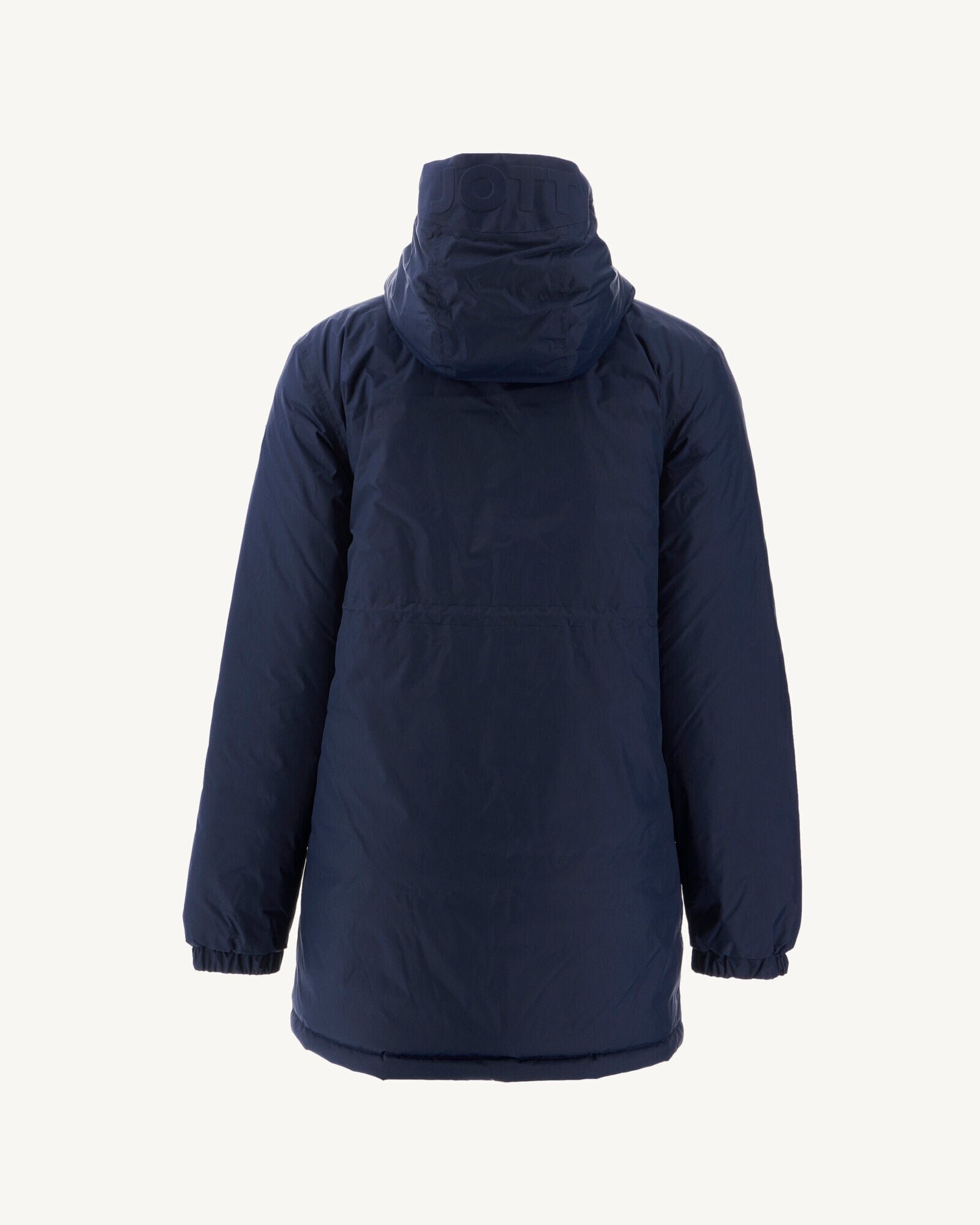 Reversible long roma puffer coat Blue