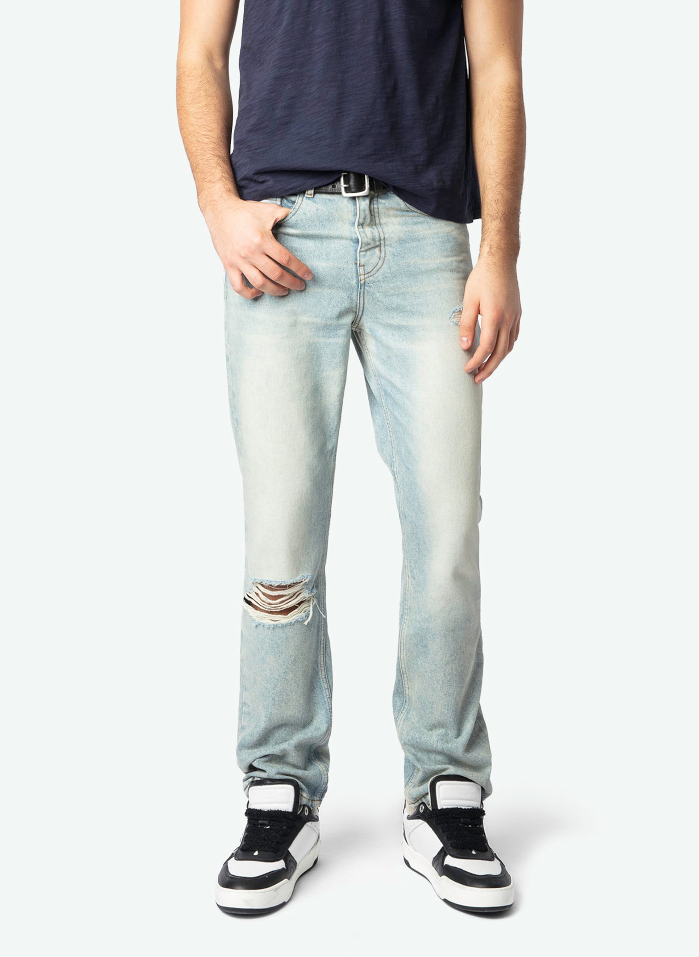 Cotton-blend straight jeans ZADIG&VOLTAIRE Blue