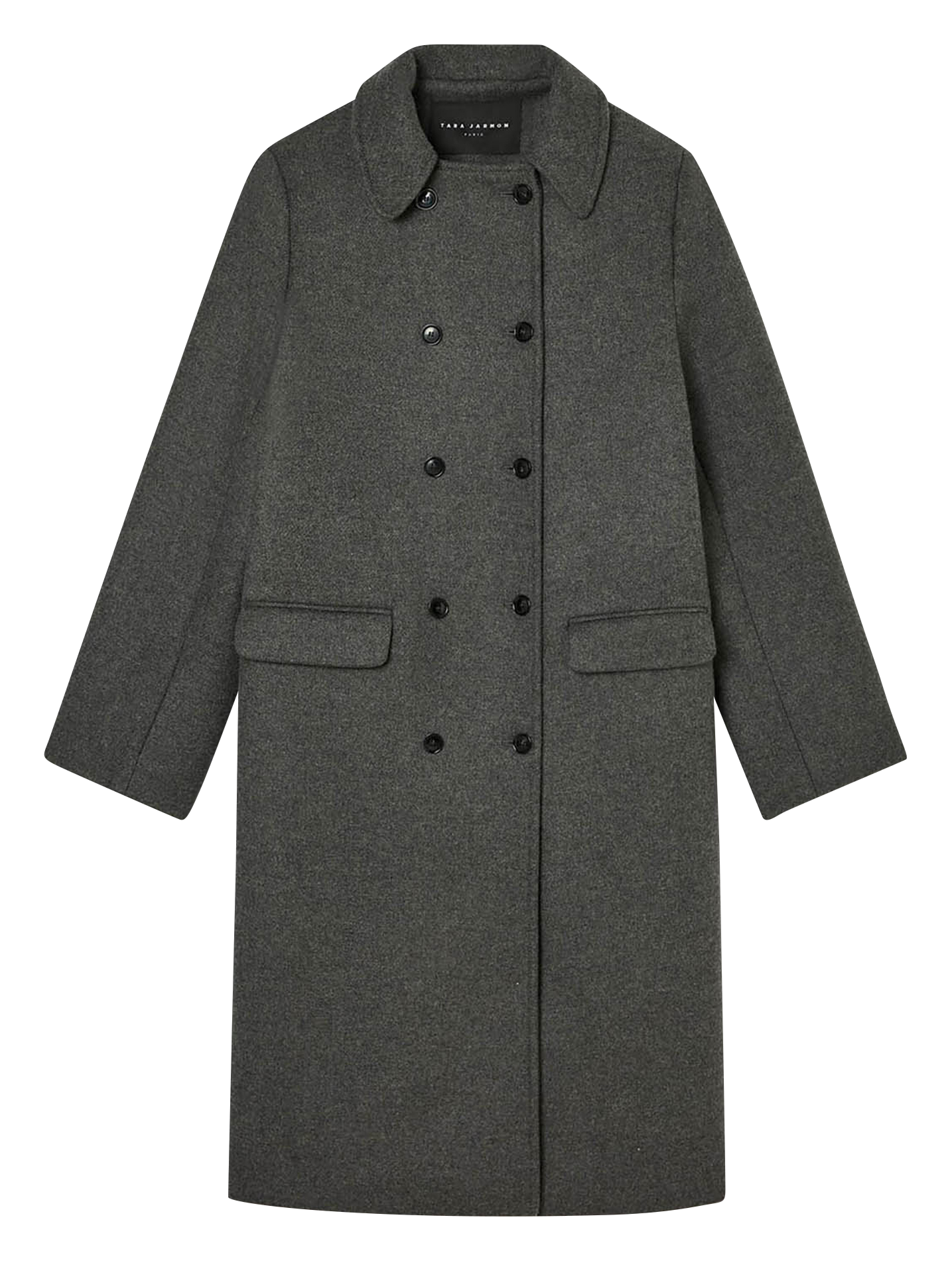 Alpaca wool coat  TARA JARMON Grey