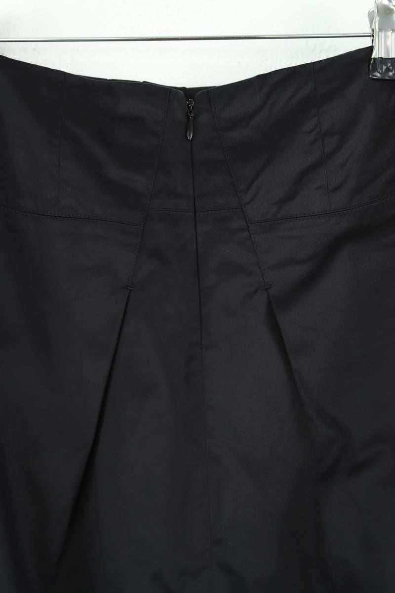 Cotton mini skirt KENZO - SECONDE MAIN Black