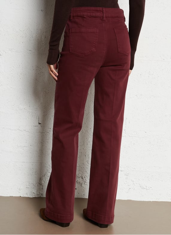 Bootcut-Jeans | Rot by MAISON 123 Bootcut-Jeans Rot
