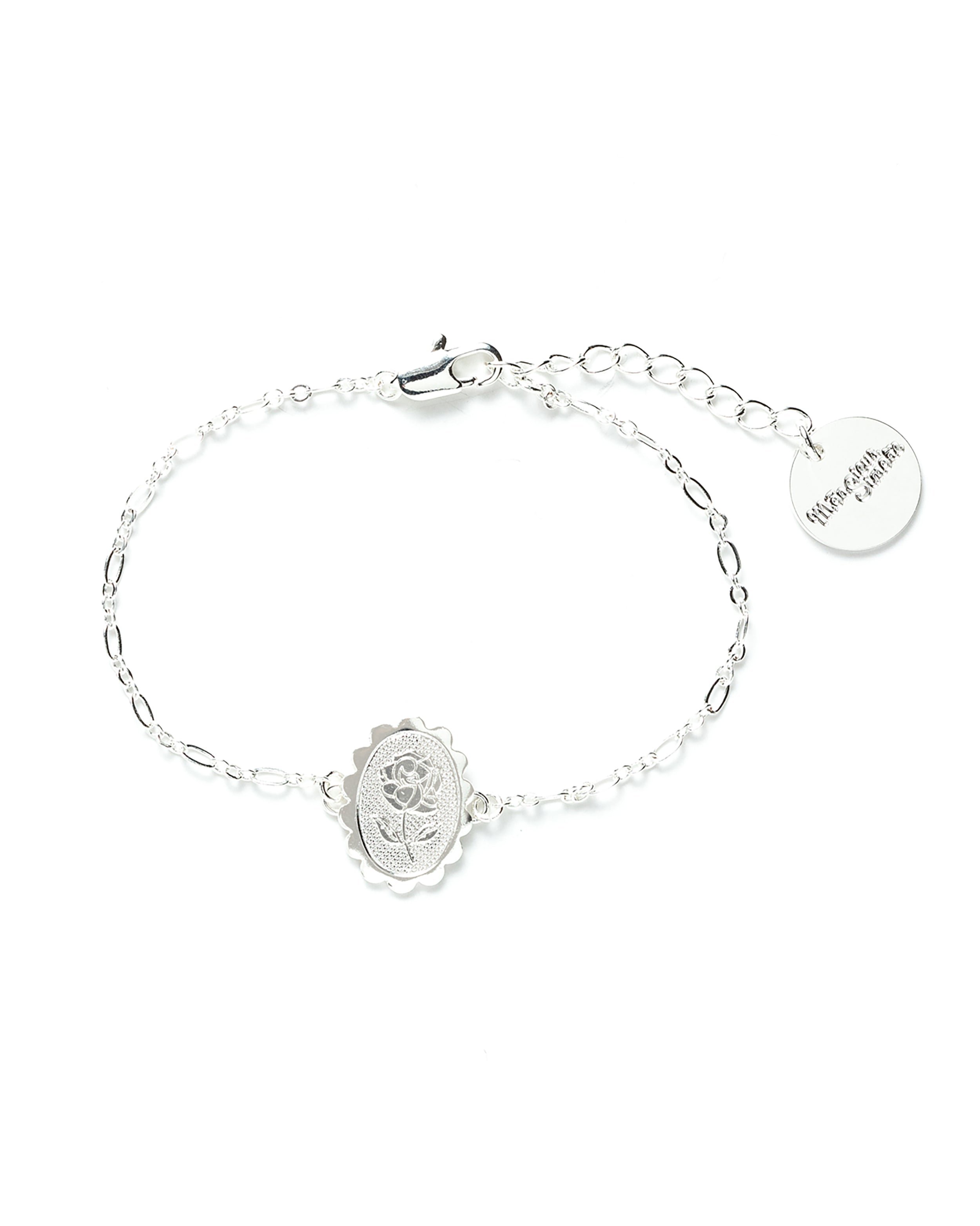 THÉIA - fine gold-plated flower bracelet MONSIEUR SIMONE