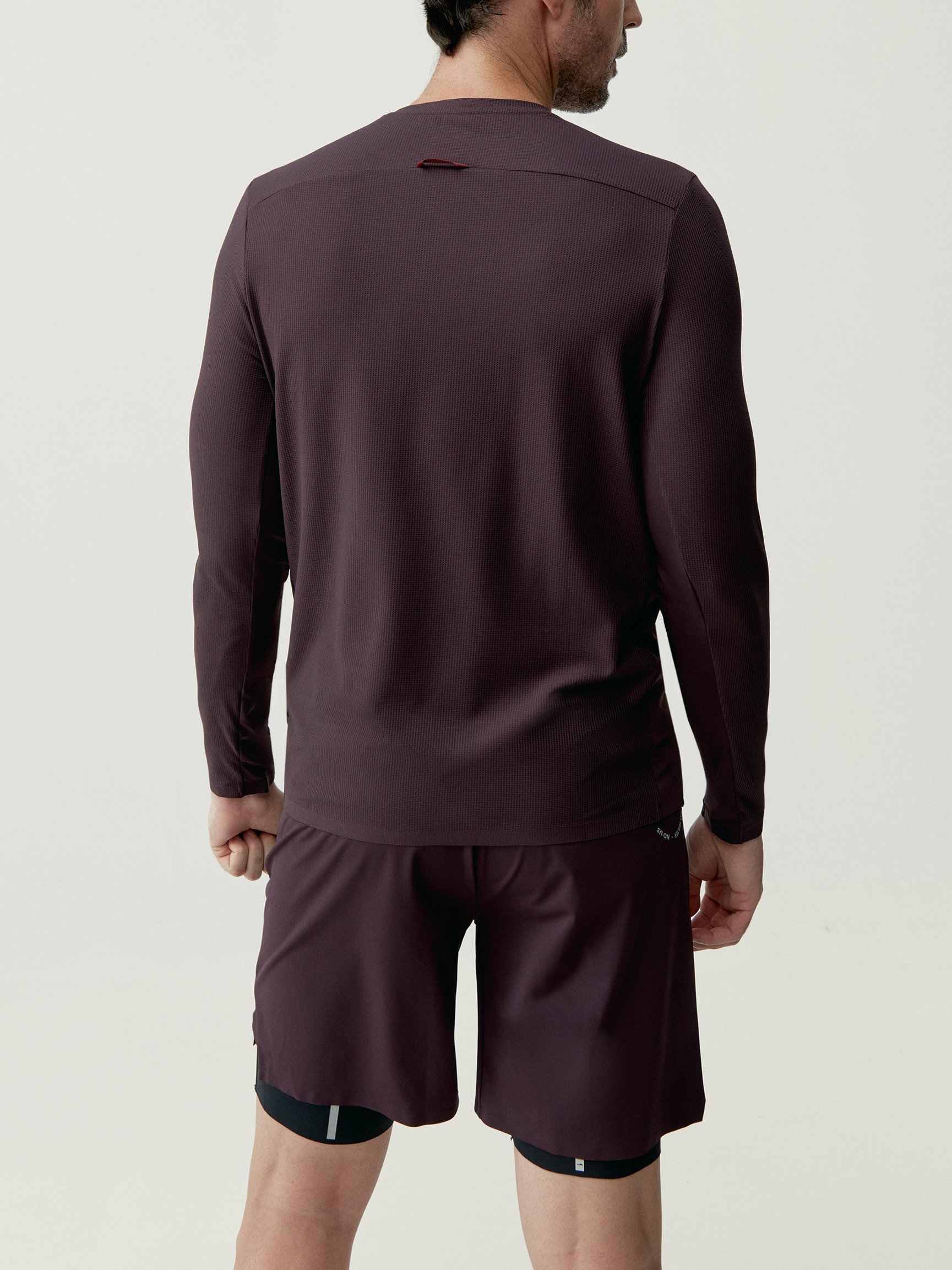 Short-sleeve performance sports T-shirt BORN LIVING YOGA Red