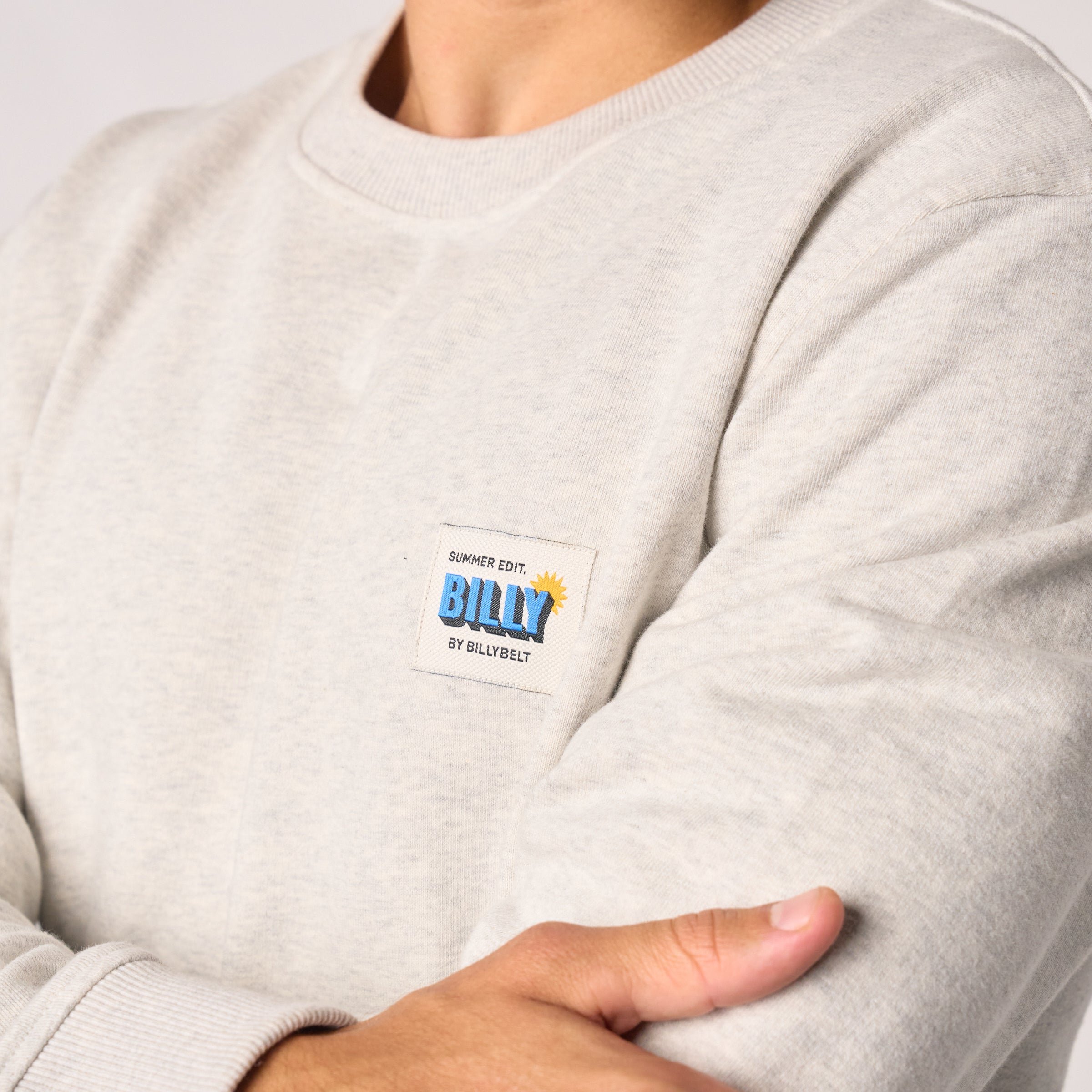 Vintage organic cotton sweatshirt Grey