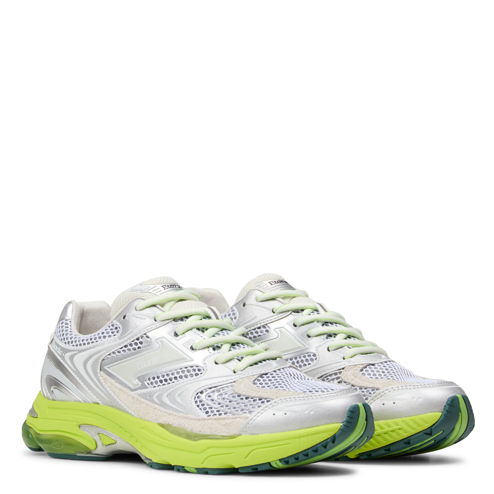 Flache Sneaker zum Schnüren ETONIC Gelb