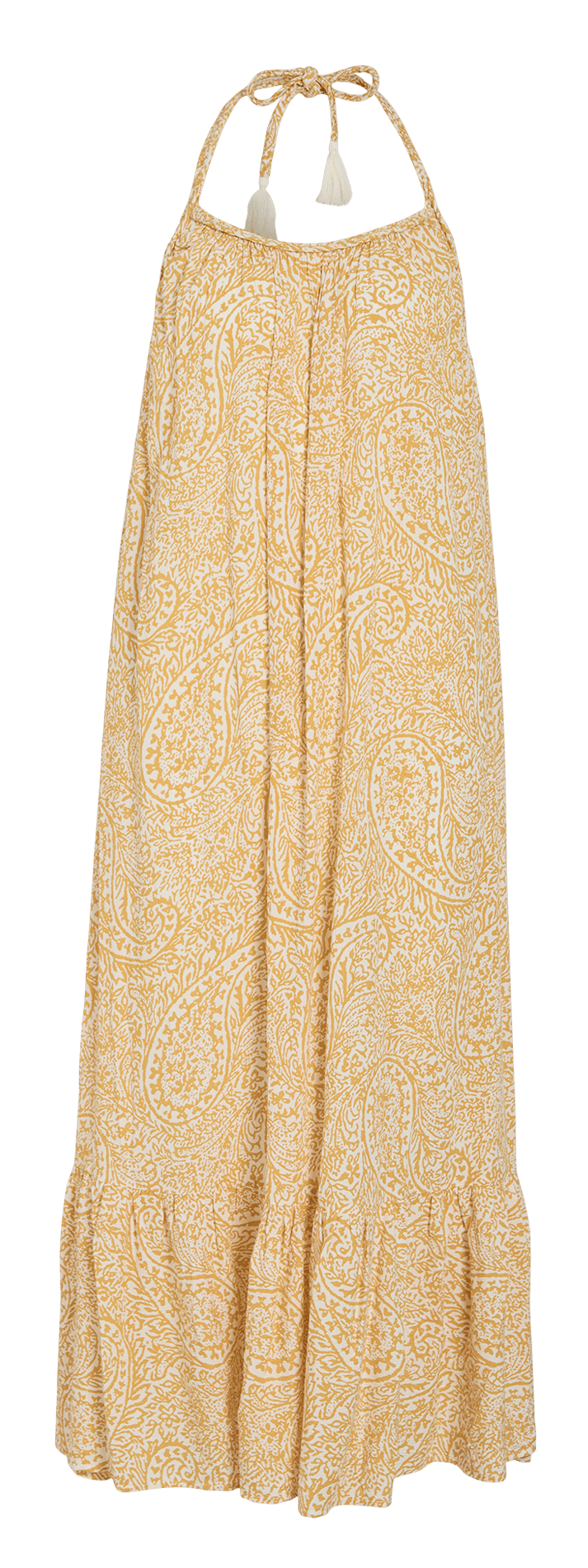 Dana long printed dress VILA Grey