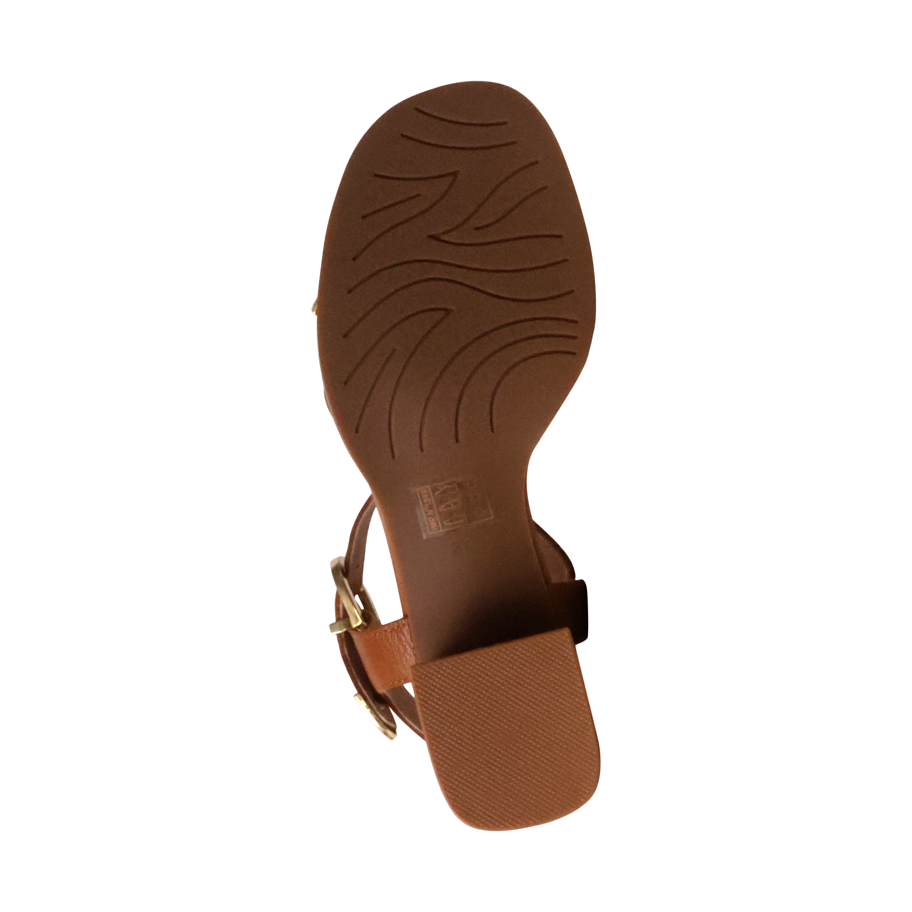 Leather heeled sandals - Keith EMILIE KARSTON Brown