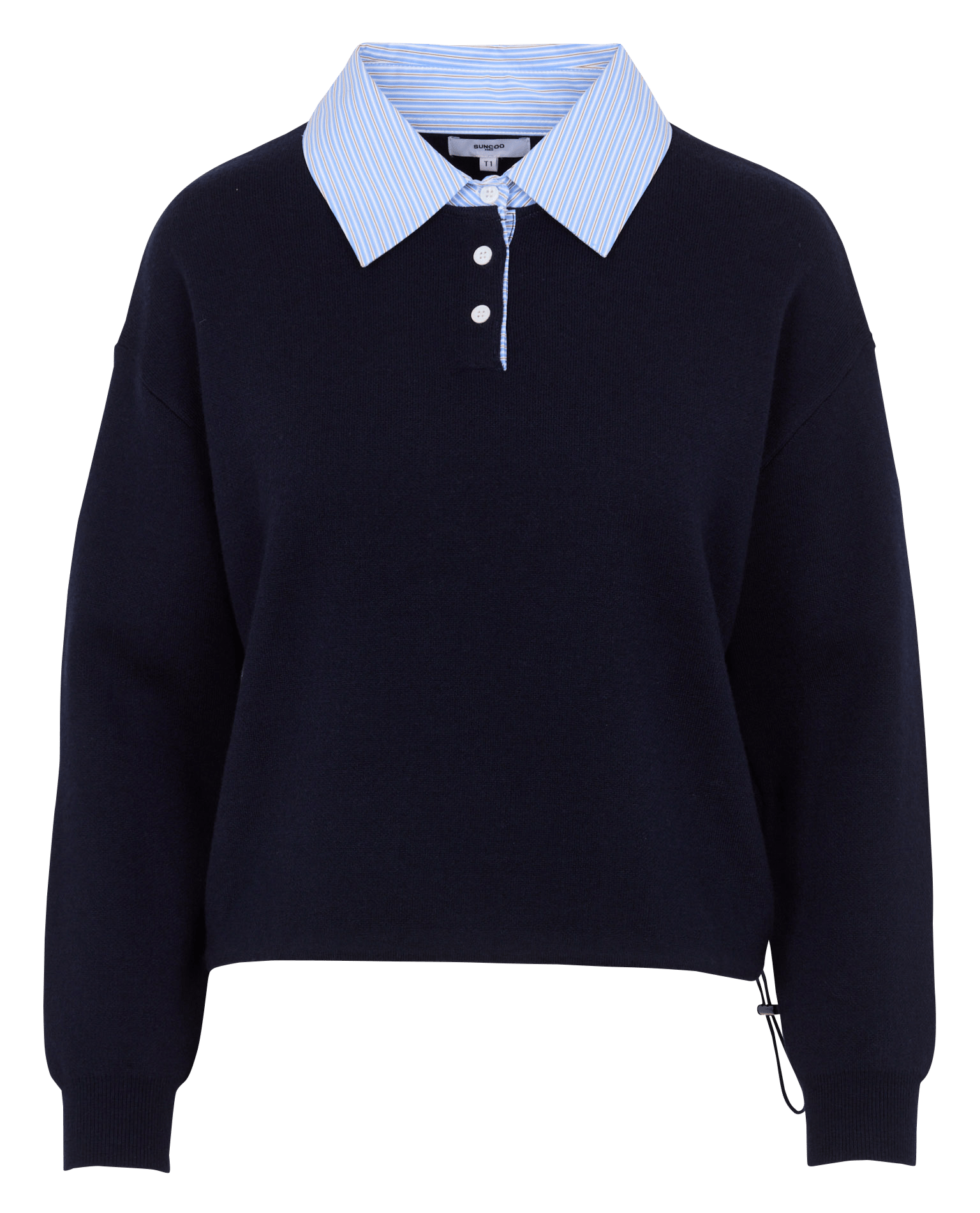 Sjaal van fantasietricot - Aly SUNCOO Blauw