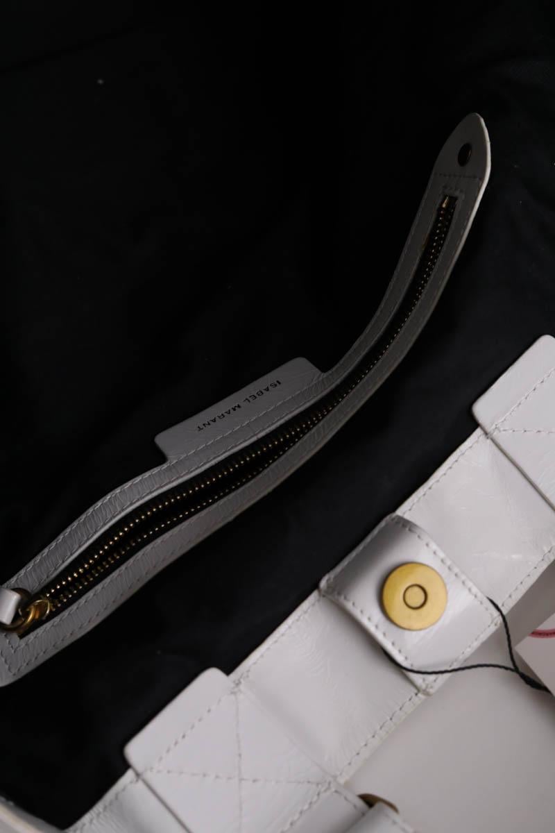 Cabas ISABEL MARANT - Seconde Main Blanc