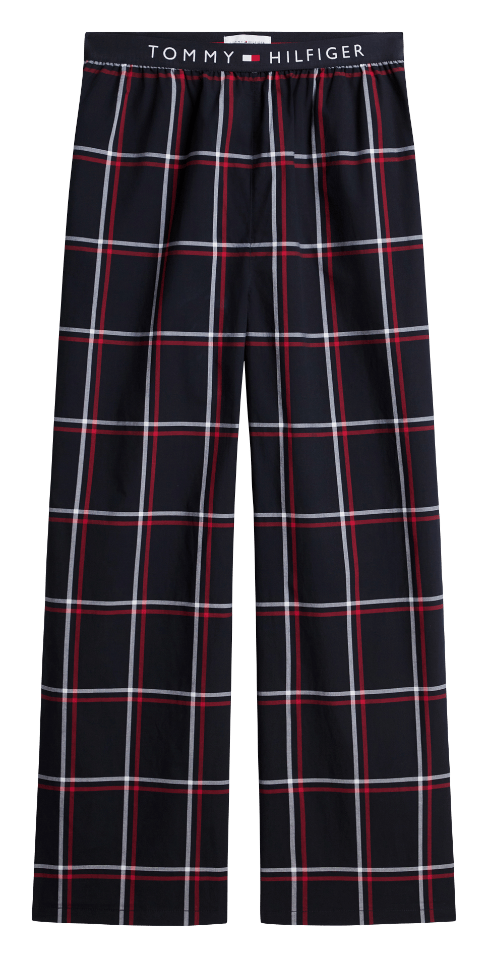Bas de pyjama en coton TOMMY HILFIGER Rouge