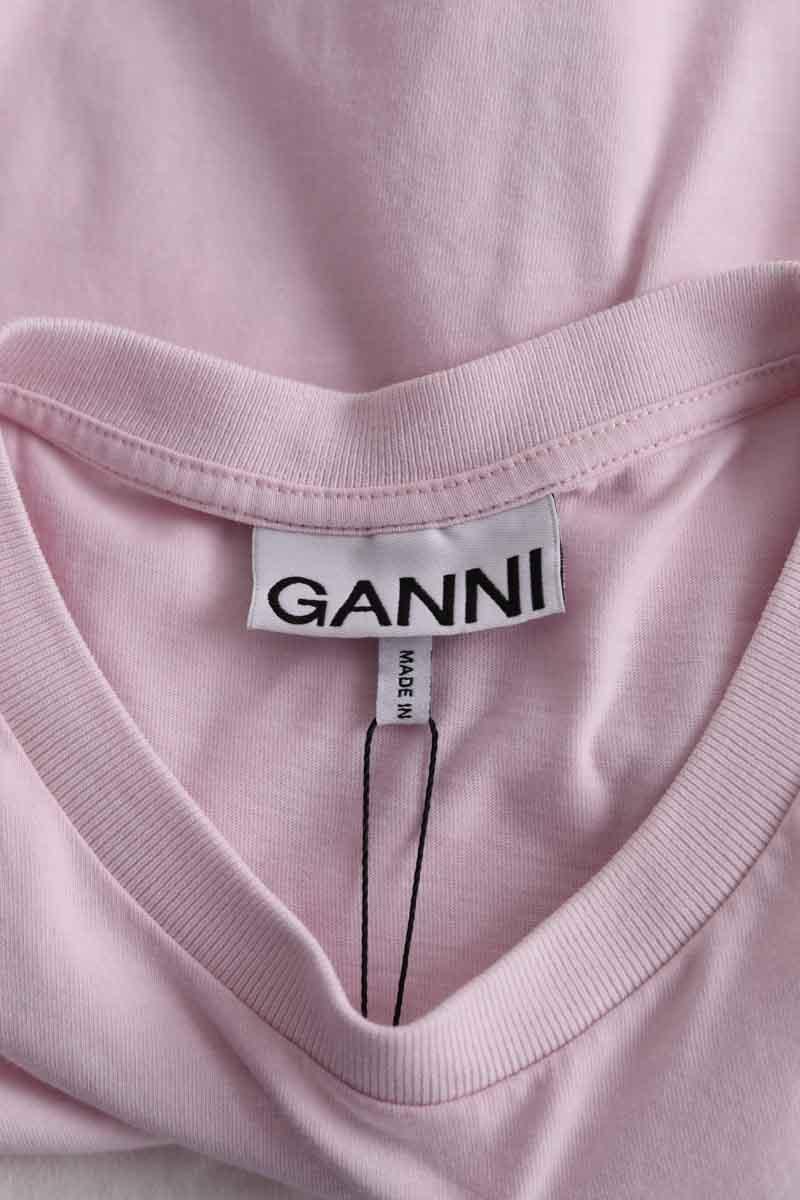 T-shirt GANNI - Seconde Main Pink