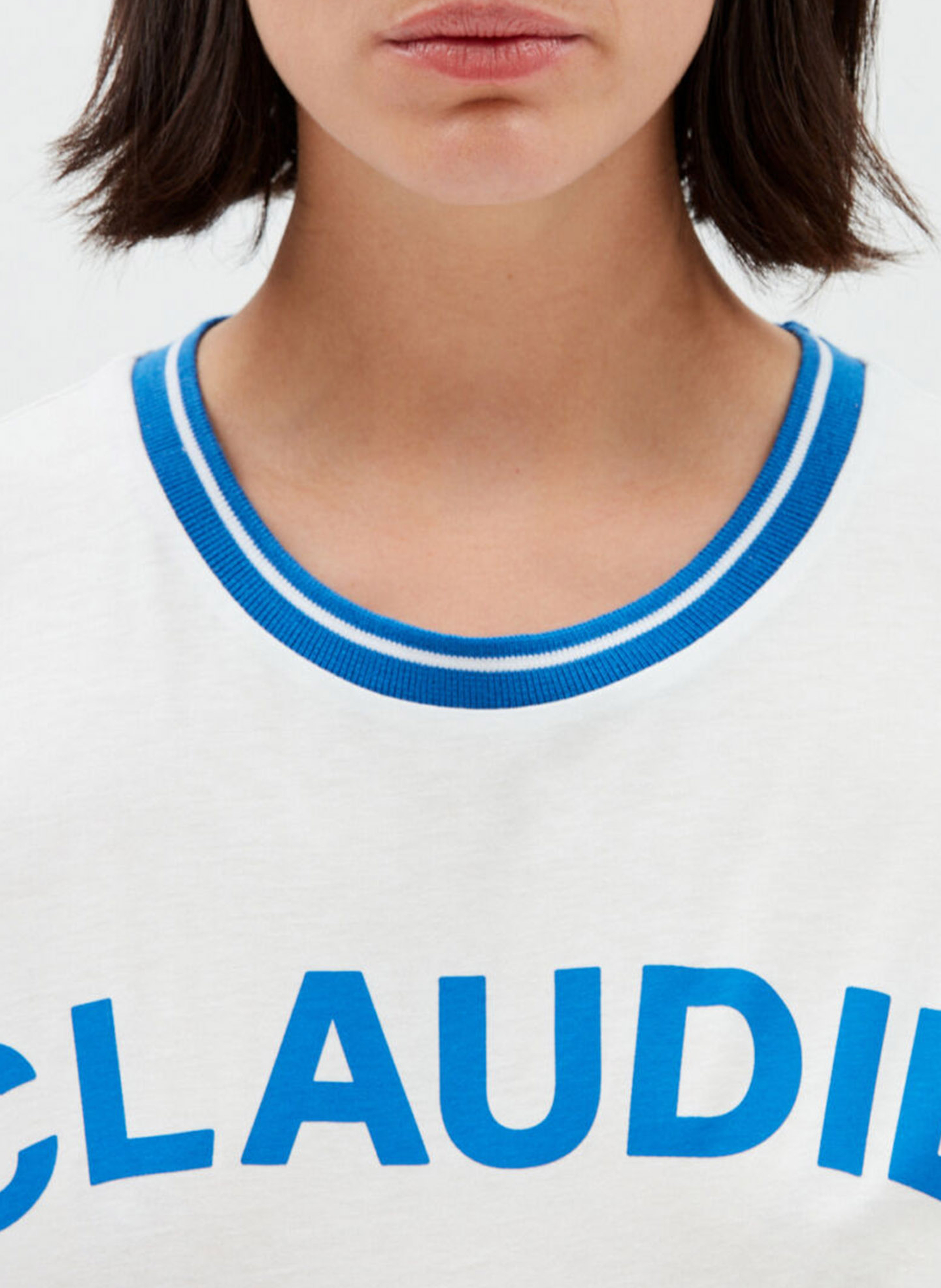 Rechthoekige zonnebril CLAUDIE PIERLOT Zwart
