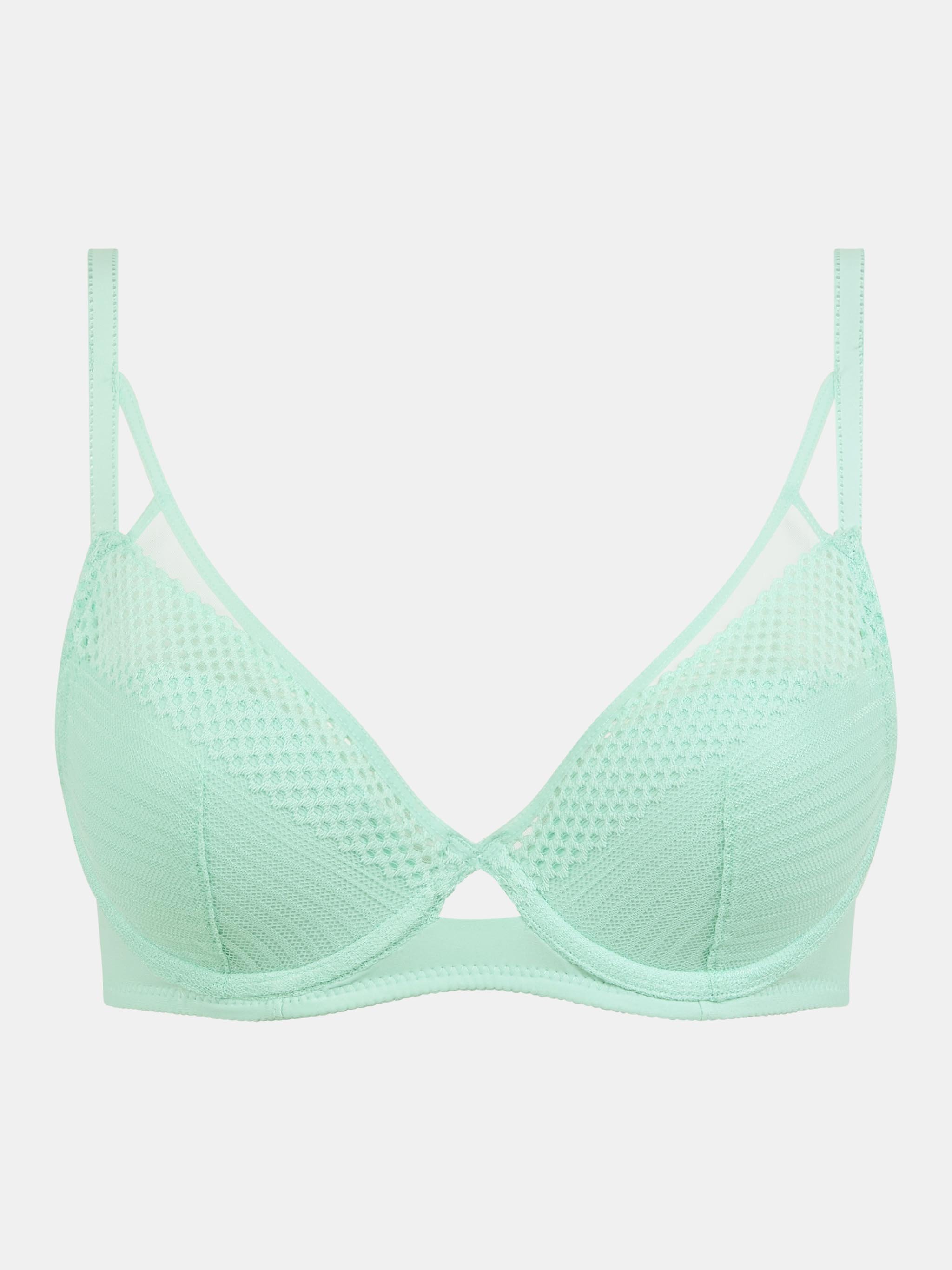 Plunge cup bra CHANTELLE PULP Green