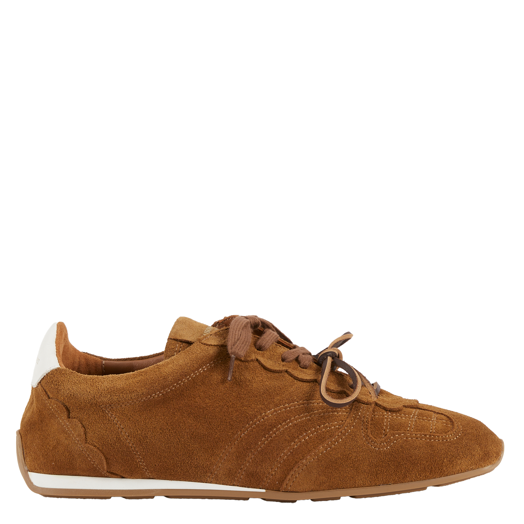 Niedrige Ledersneaker MAISON TOUFET Braun