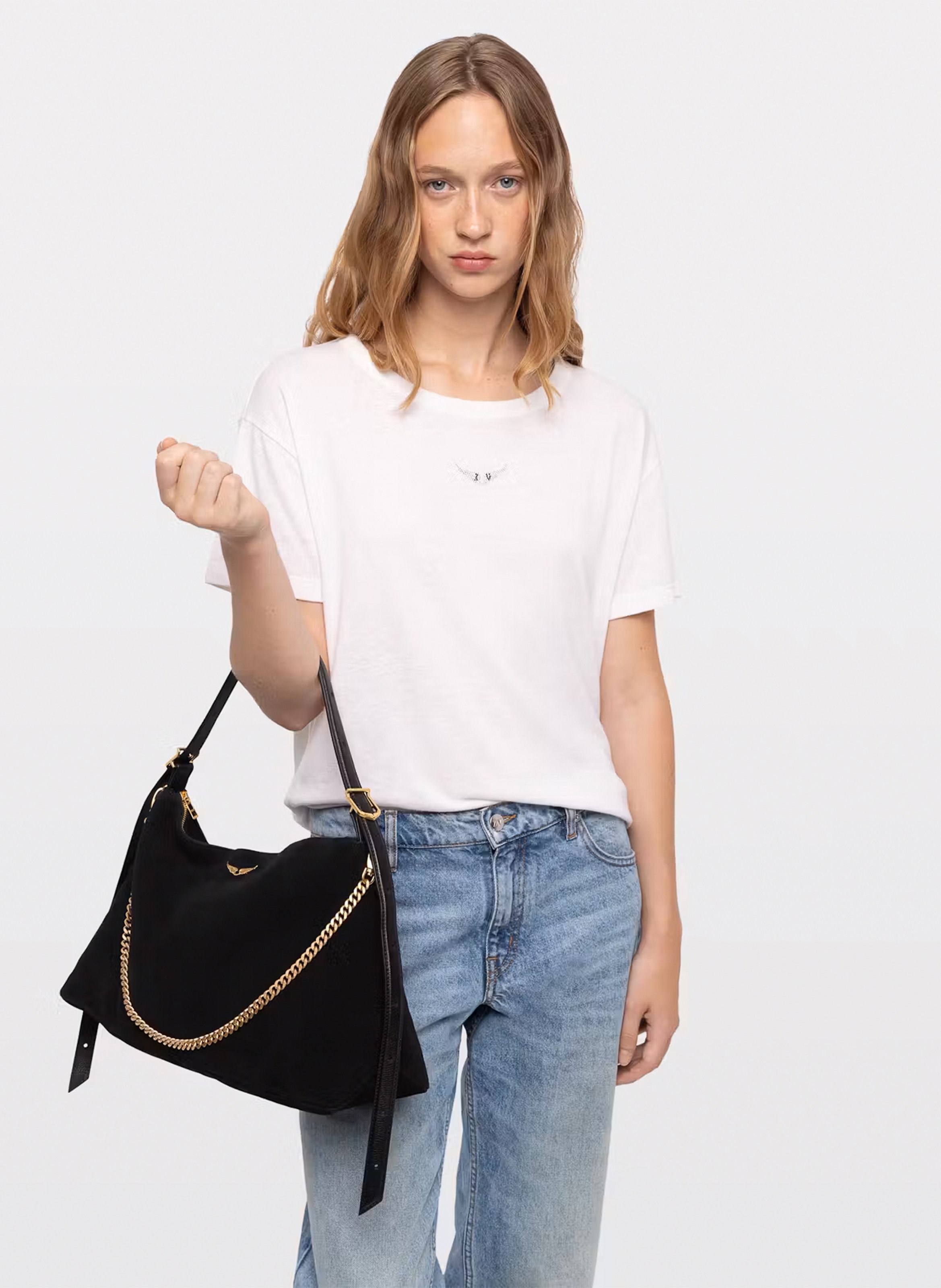 Leather handbag | Black ZADIG&VOLTAIRE Women