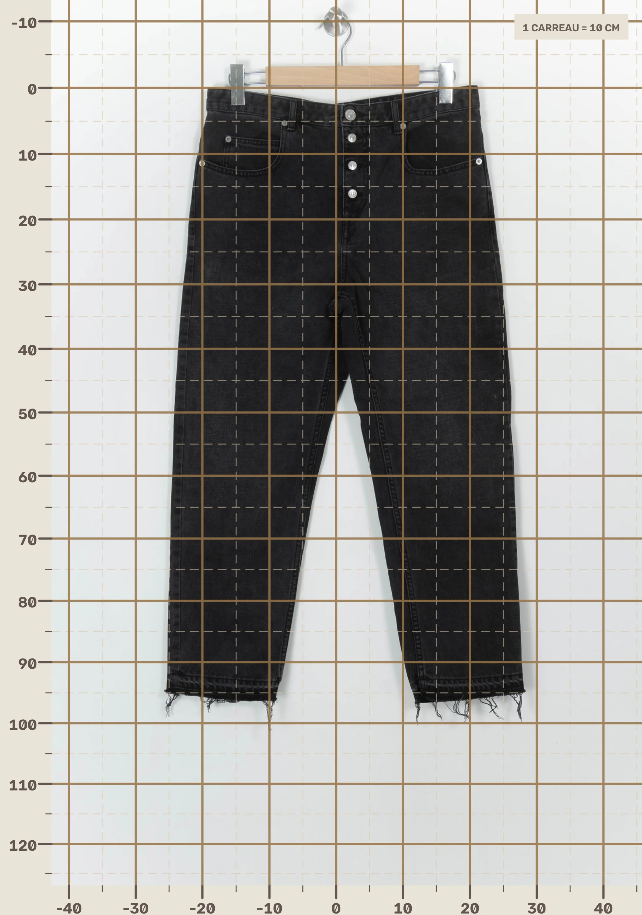 Jeans ISABEL MARANT ÉTOILE - SECONDE MAIN Black