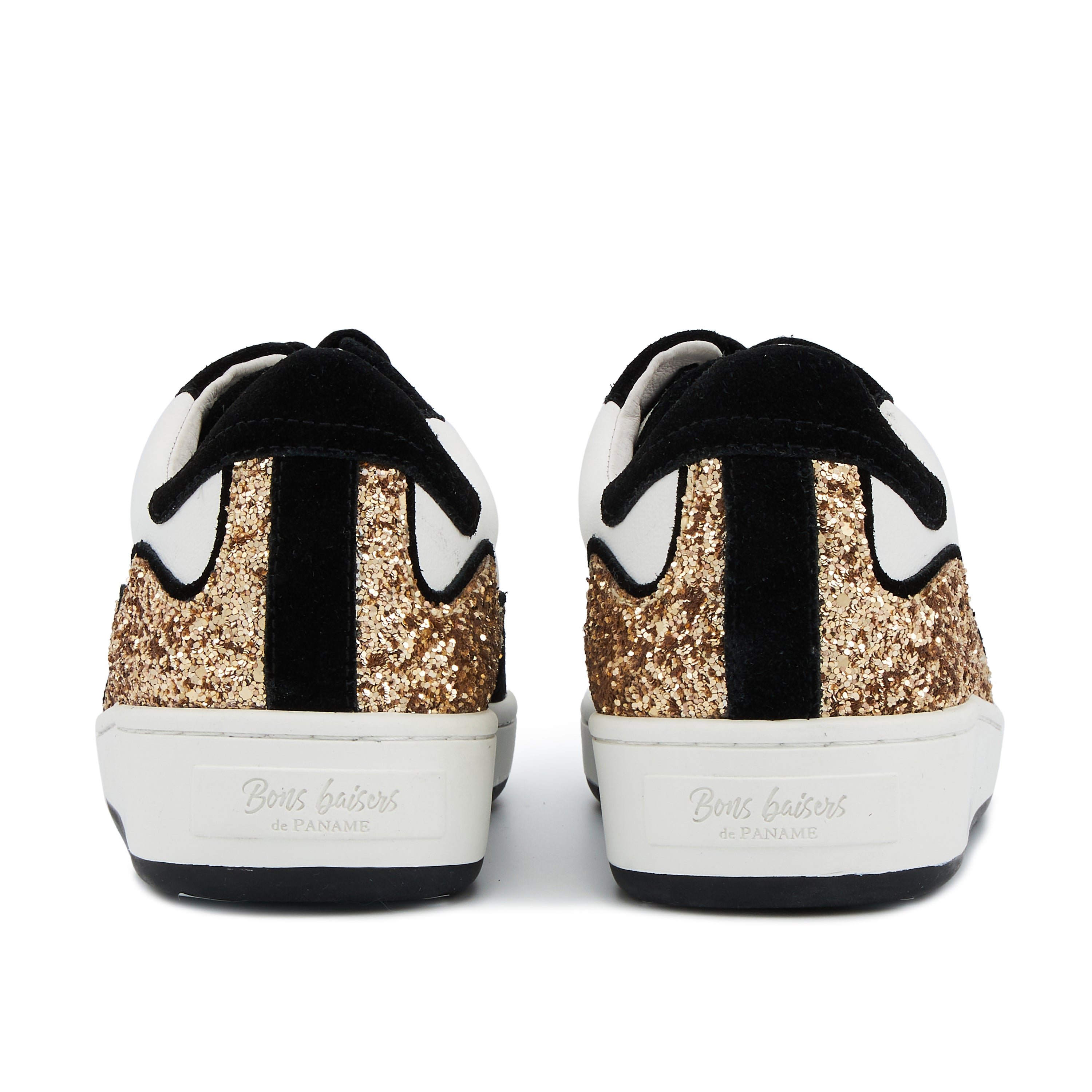 Leather sneakers BONS BAISERS PARIS White