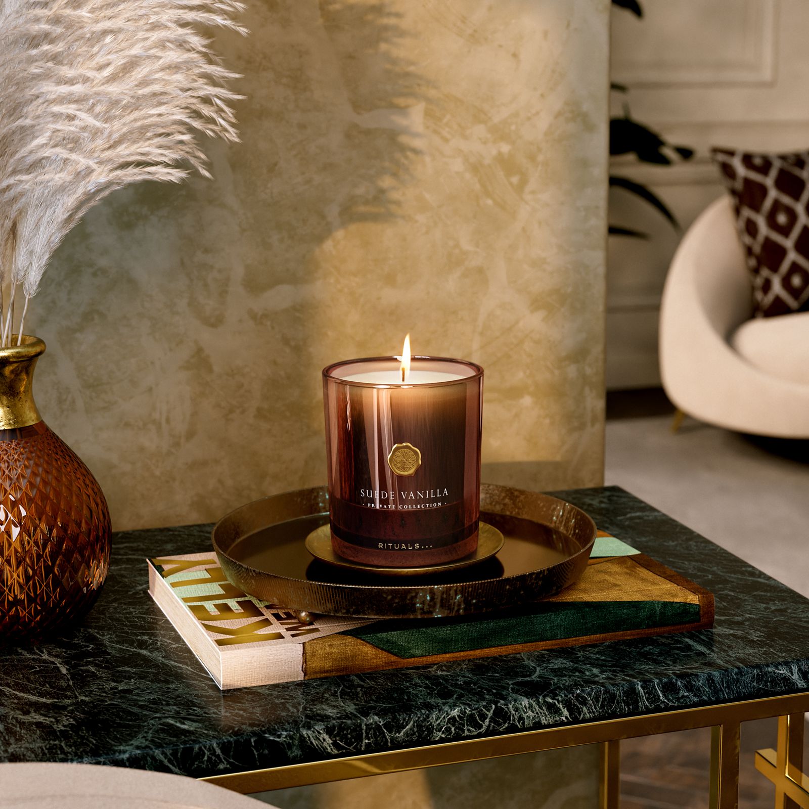 Suede Vanilla - Scented candle RITUALS No color