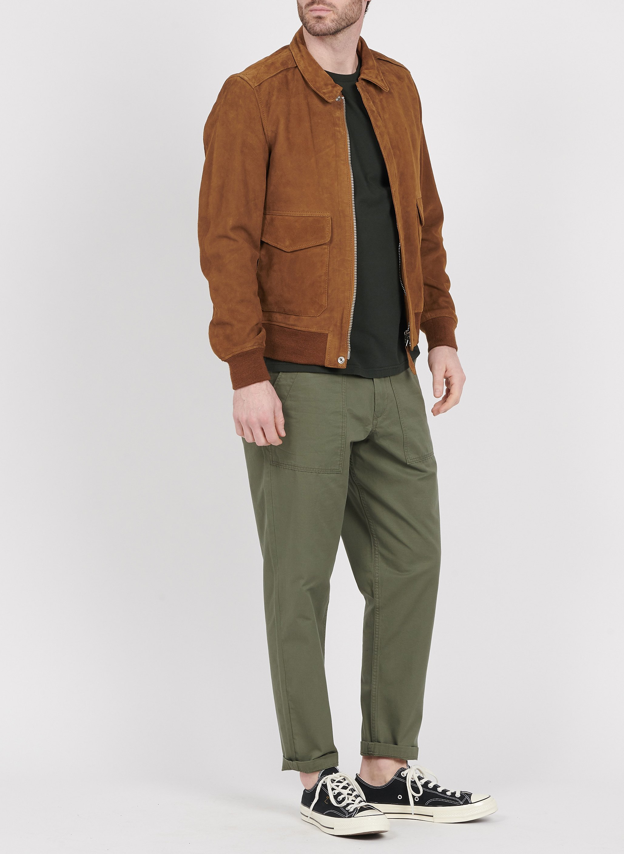 Round-neck organic cotton T-shirt COLORFUL STANDARD Green