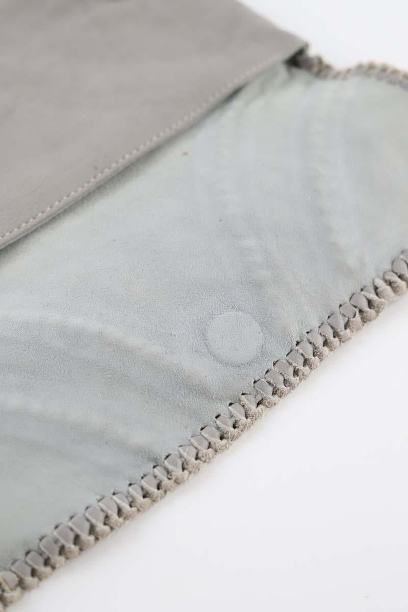 Leather bag ANTIK BATIK - Seconde Main Grey