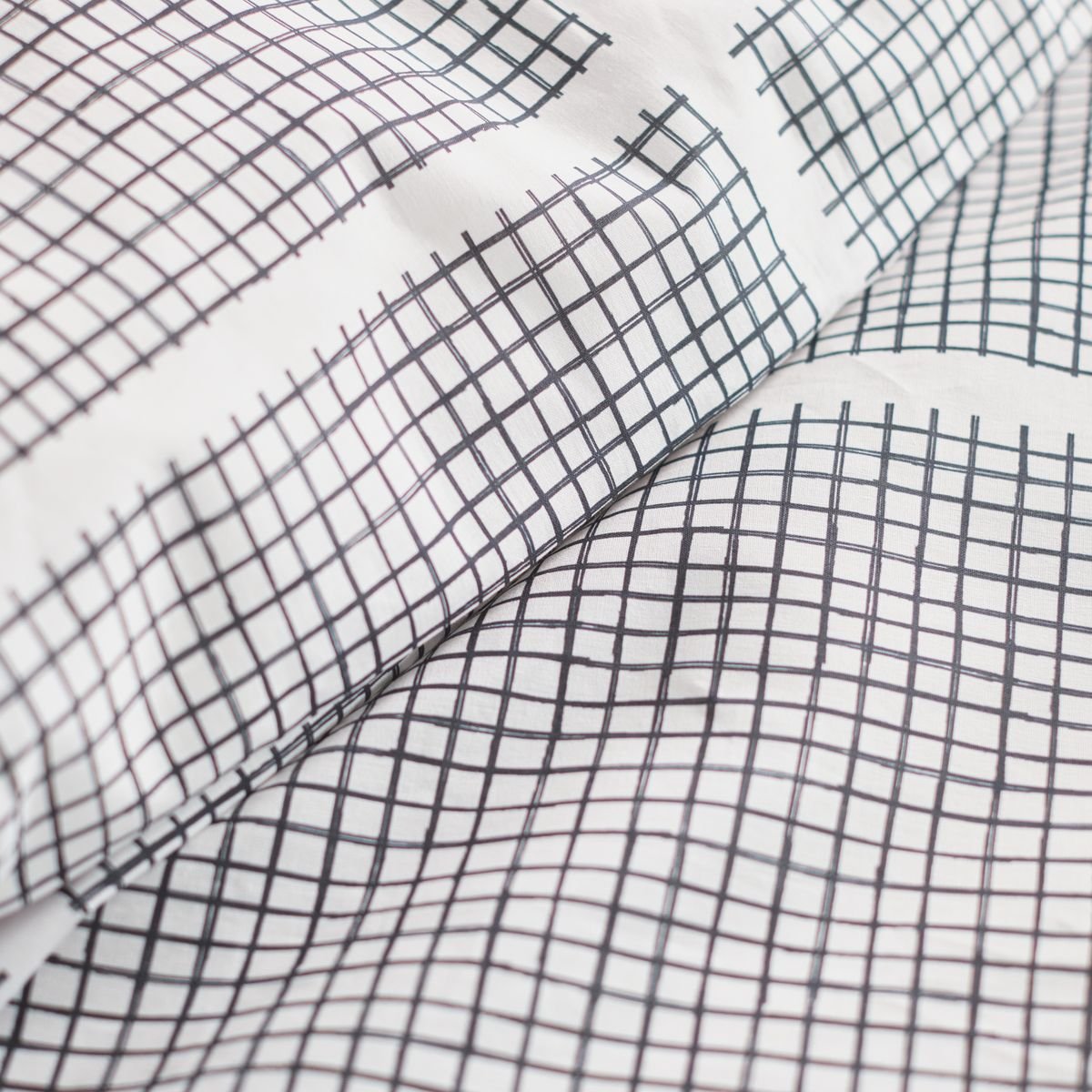 Printed cotton bed set TODAY LINGE DE MAISON White