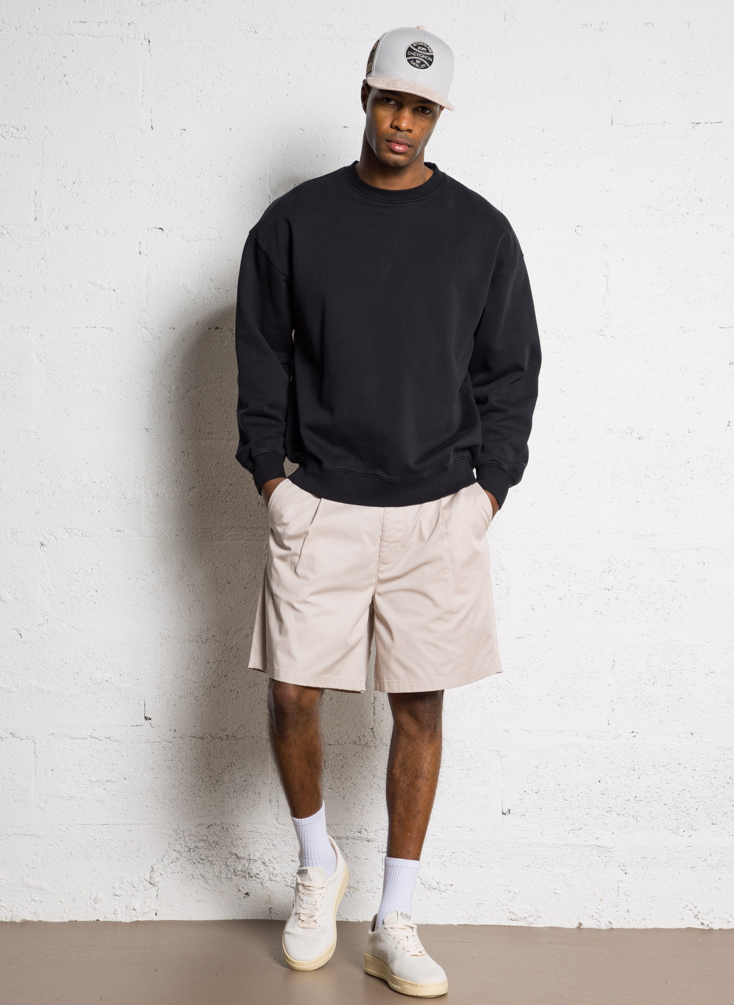 SWEATSHIRT COLORFUL STANDARD Schwarz