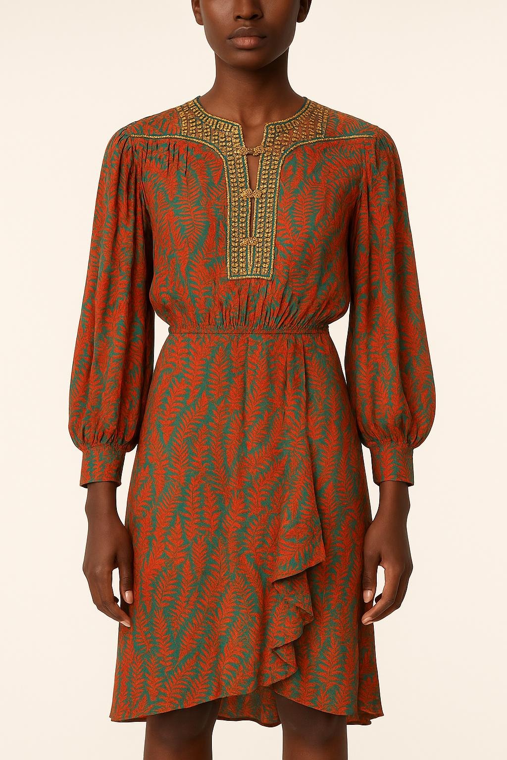 Midi dress HEIMSTONE - Seconde Main Multicolored