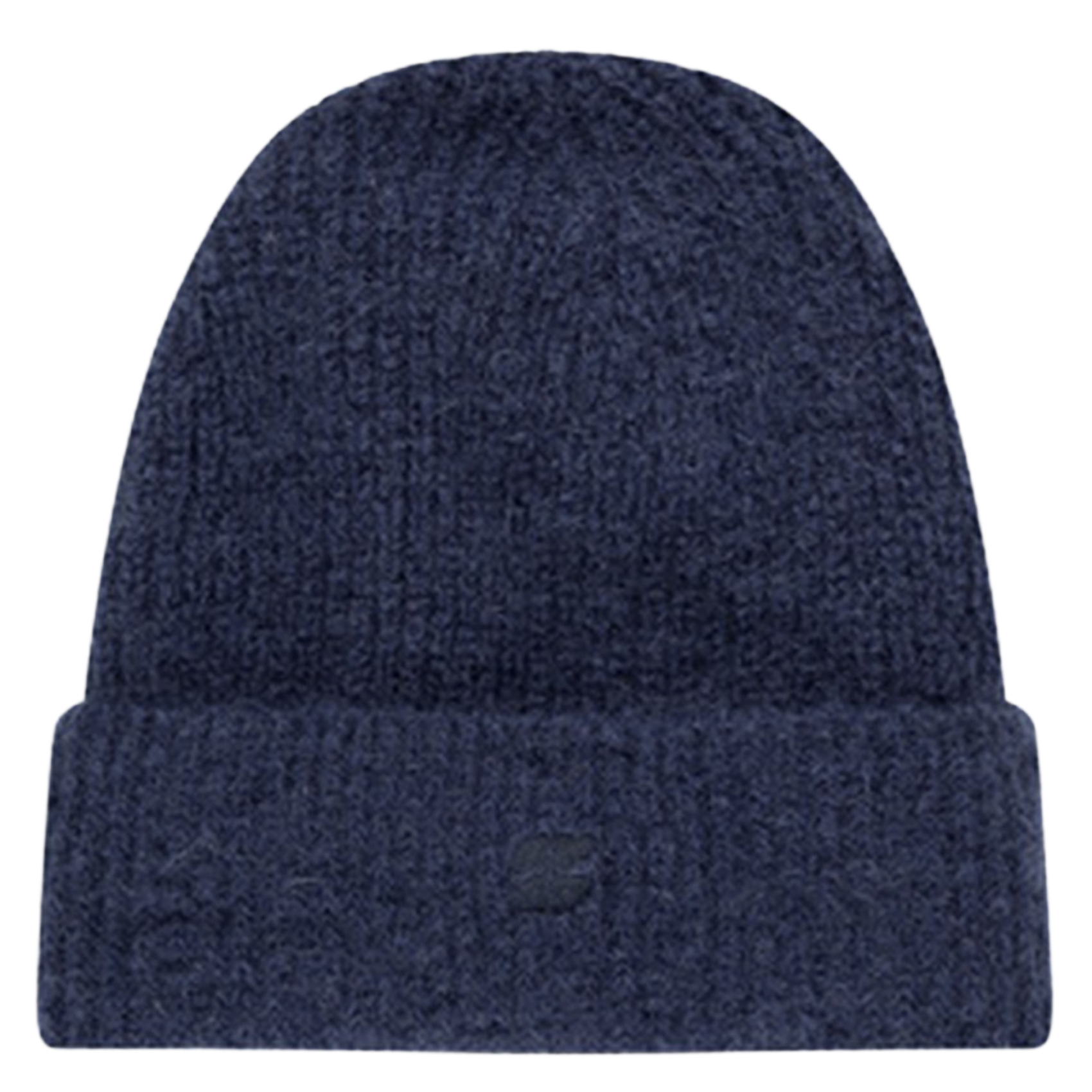 Muts met omgeslagen rand in gemengde wol BY BAR Blauw