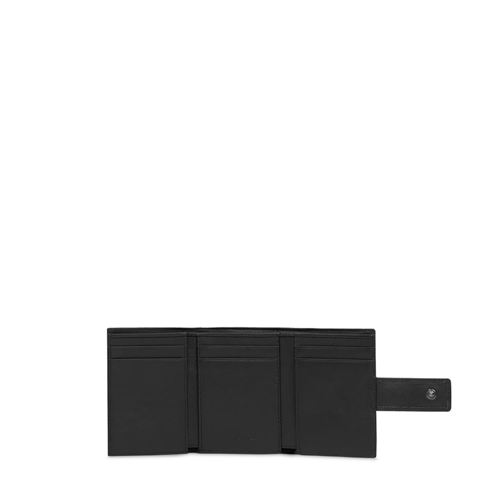 Portefeuille homme trifold à poche monnaie PIQUADRO